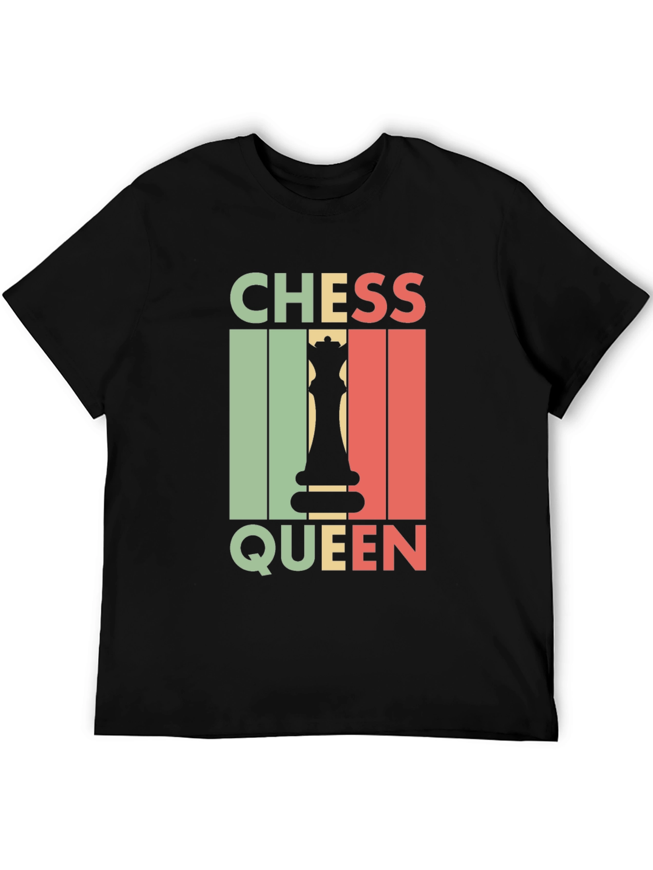 Chess Queen Graphic Tee - Retro Style Unisex T-Shirt
