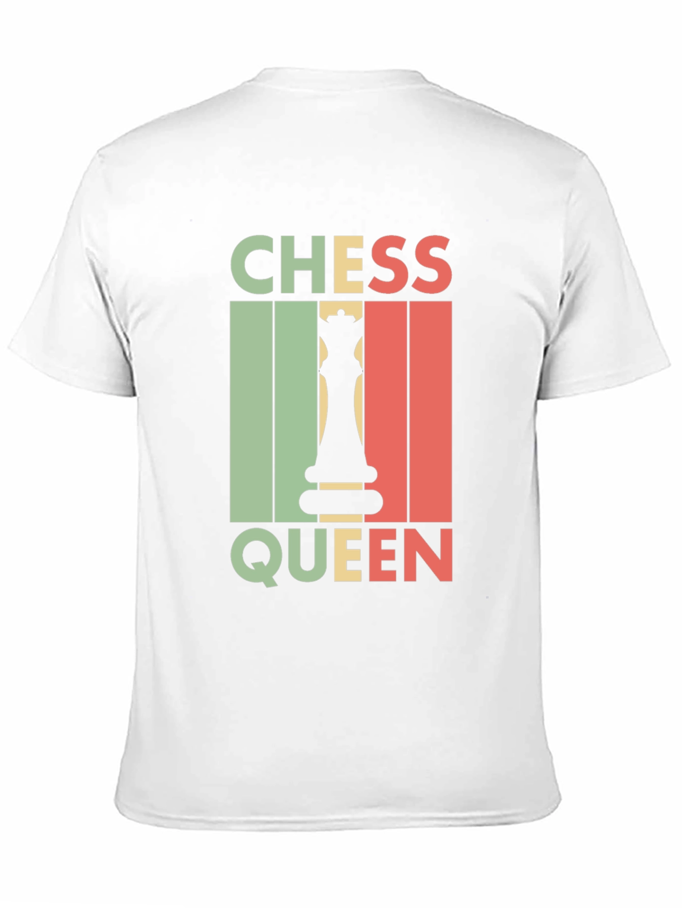 Chess Queen Graphic Tee - Retro Style Unisex T-Shirt