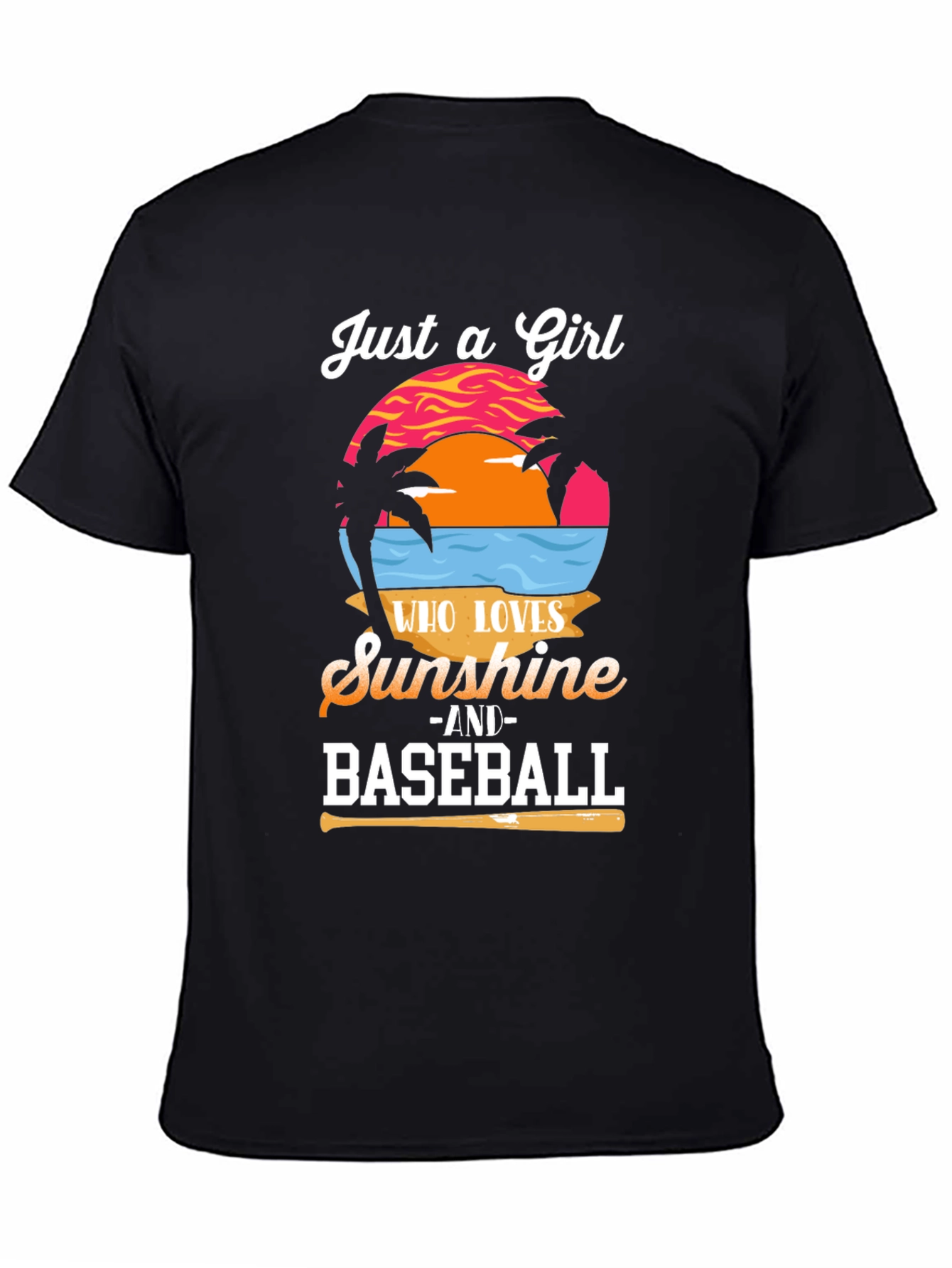 Sunshine & Baseball Graphic Tee