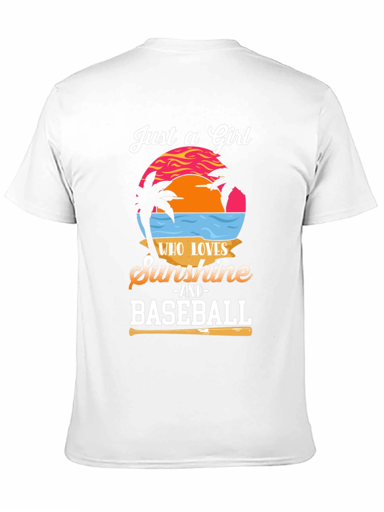 Sunshine & Baseball Graphic Tee