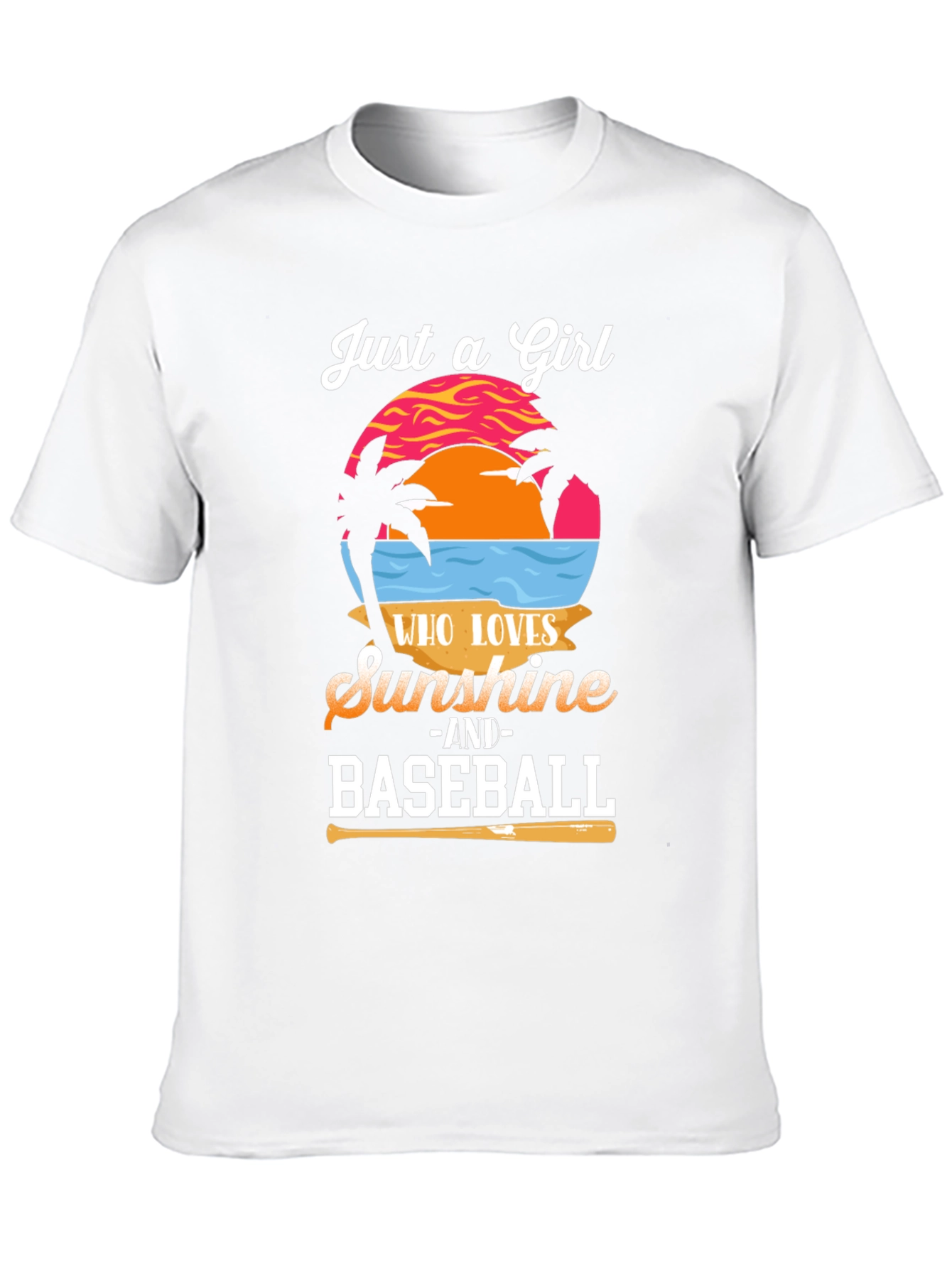 Sunshine & Baseball Graphic Tee