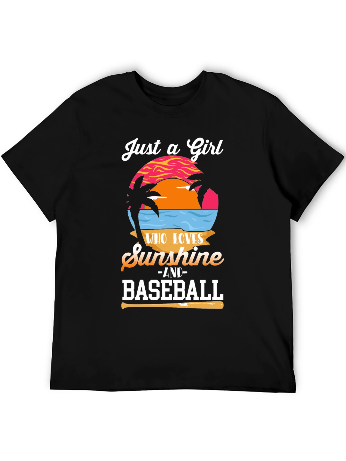 Sunshine & Baseball Graphic Tee