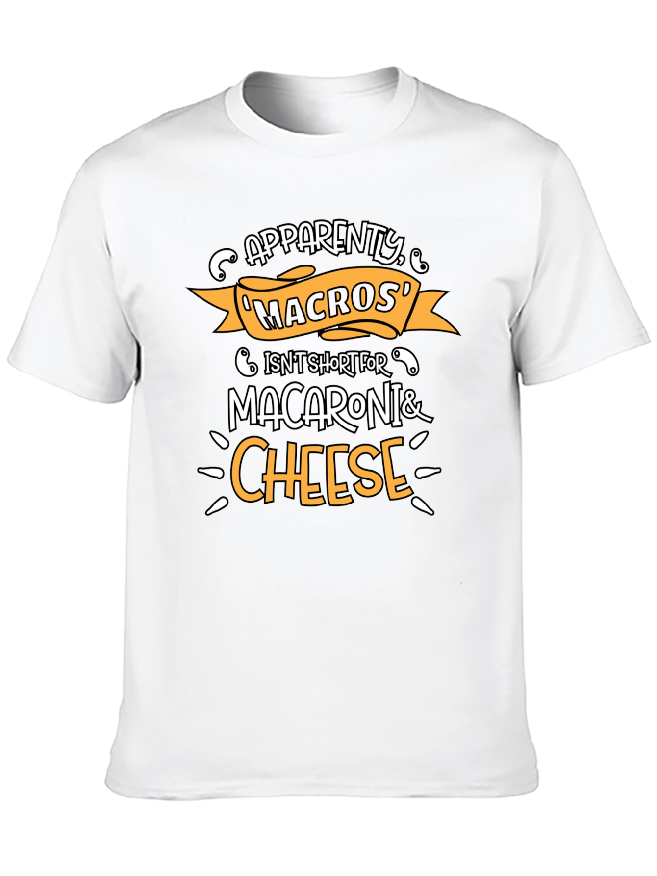 Funny Macros Macaroni & Cheese T-Shirt