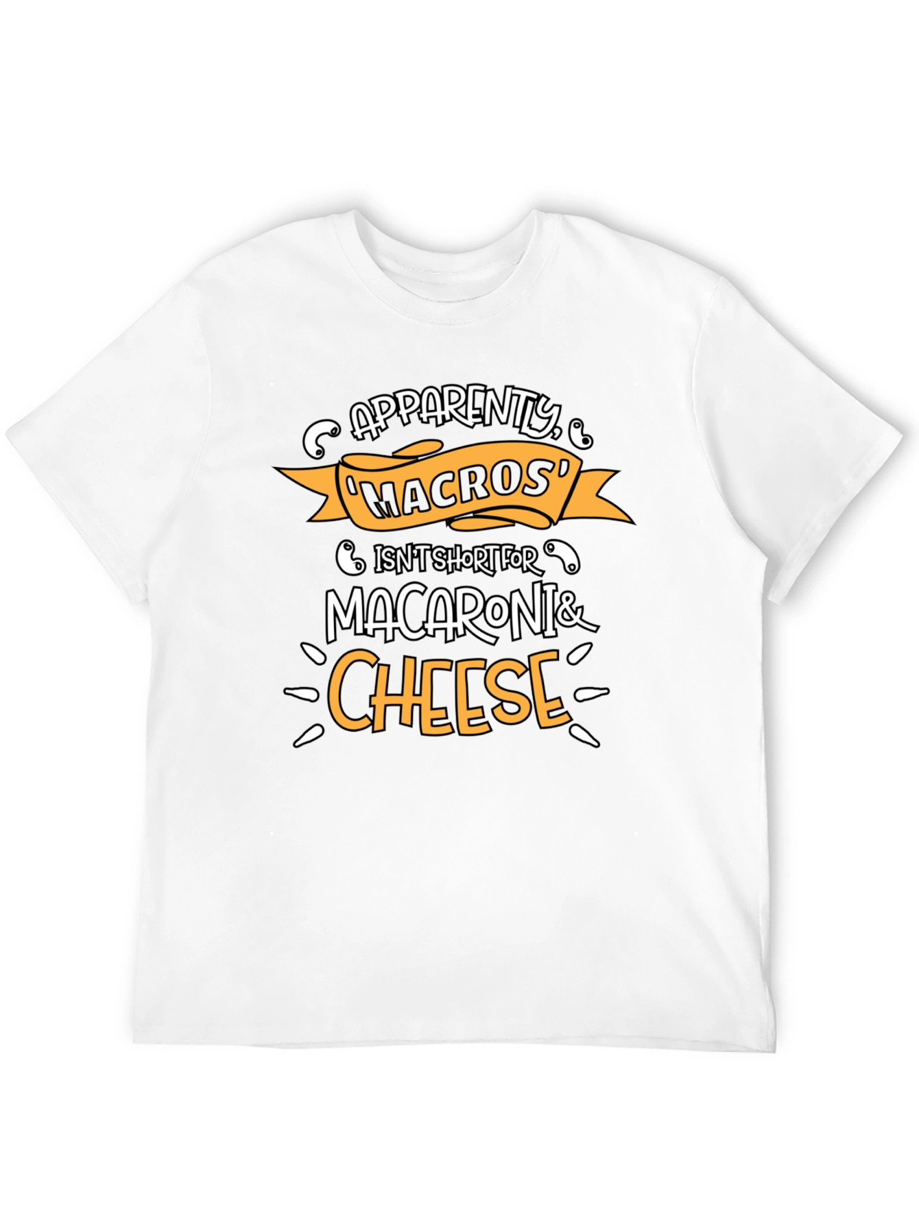 Funny Macros Macaroni & Cheese T-Shirt