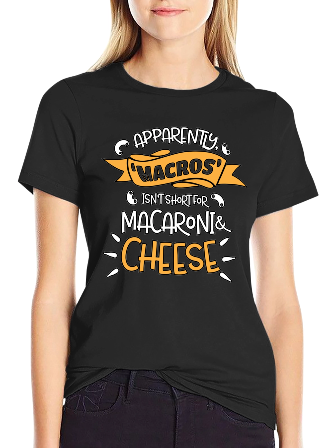 Funny Macros Macaroni & Cheese T-Shirt
