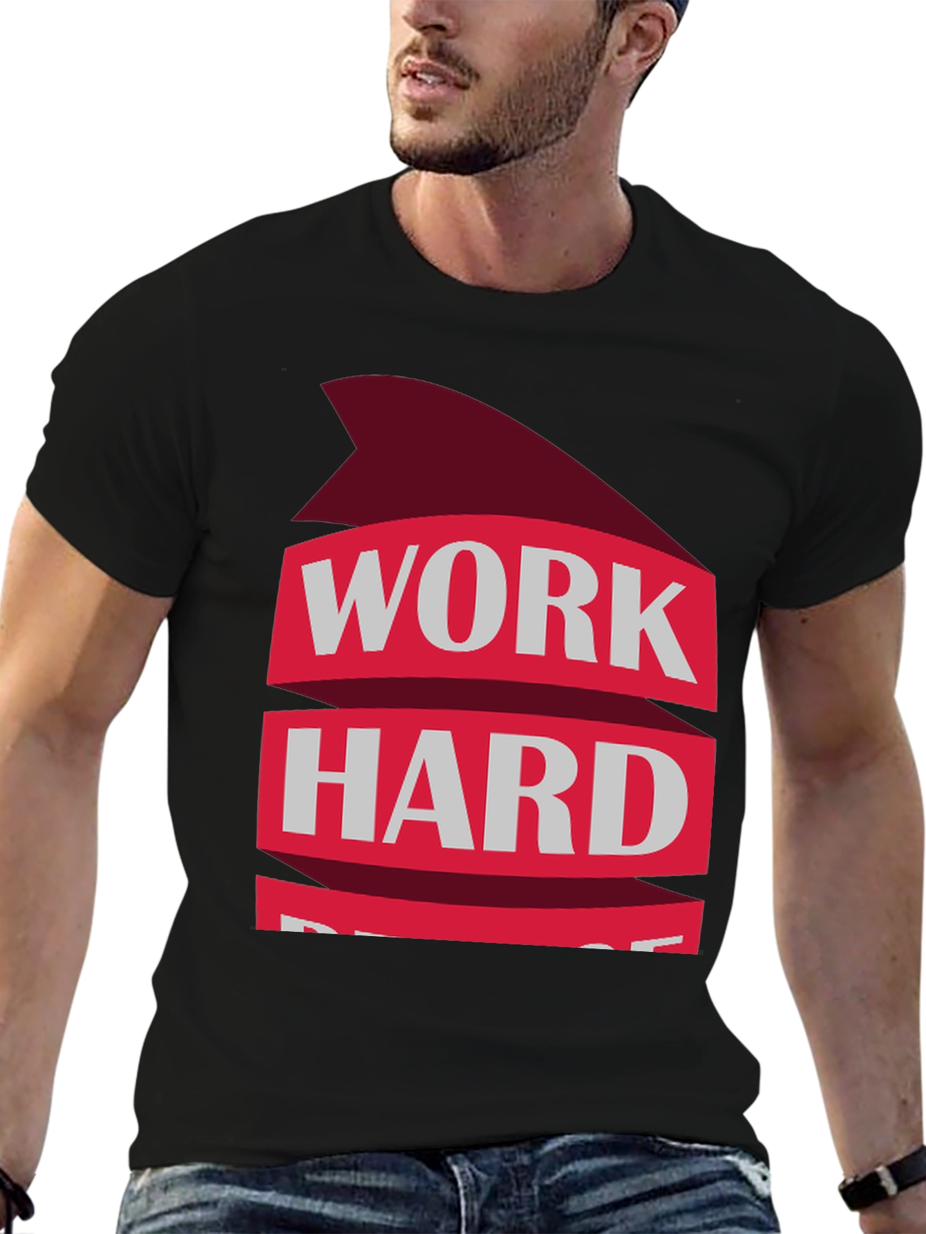 Work Hard Rest T-Shirt - Motivational Graphic Tee