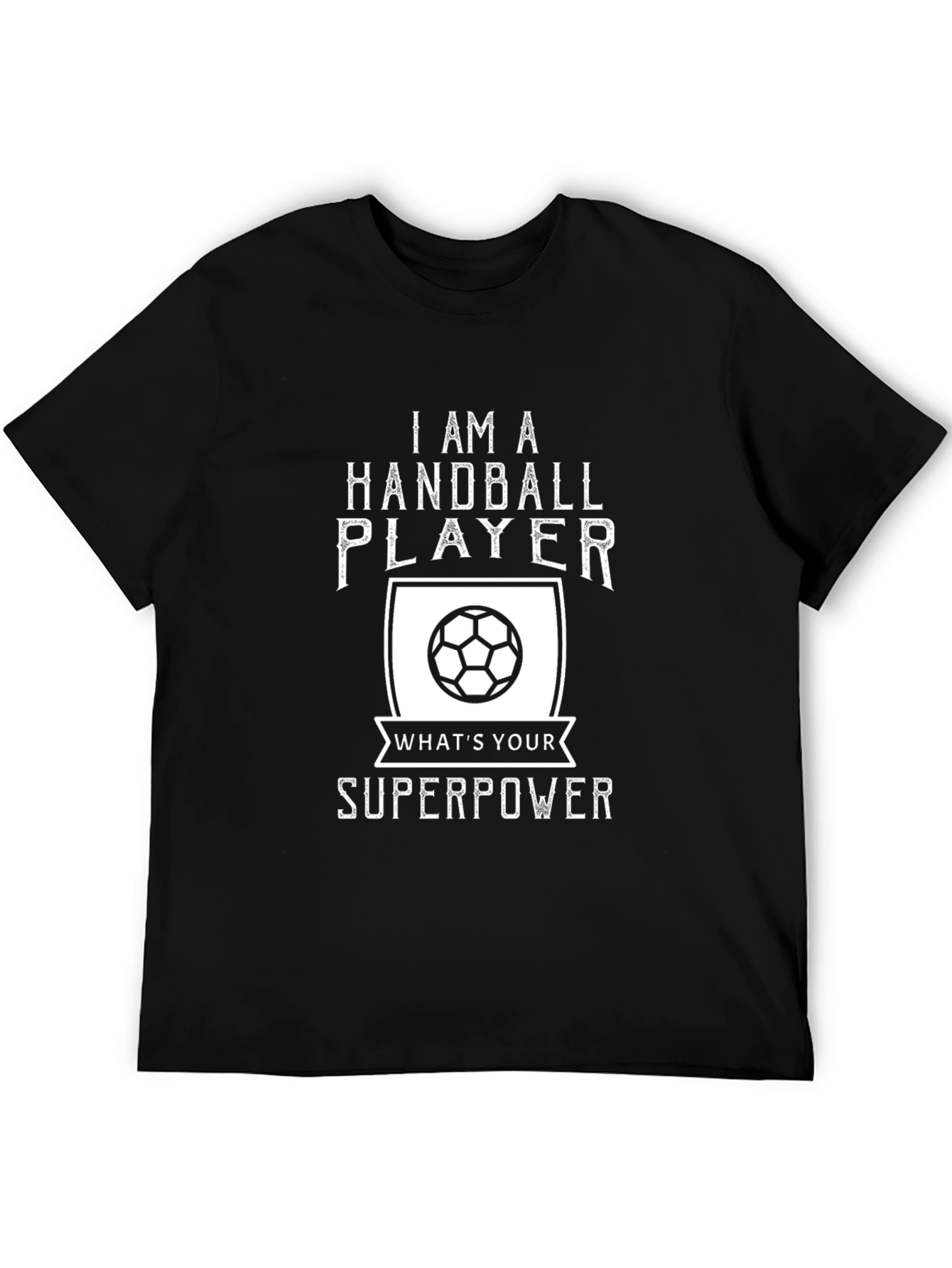 Handball Player Superpower T-Shirt - Sporty Graphic Tee