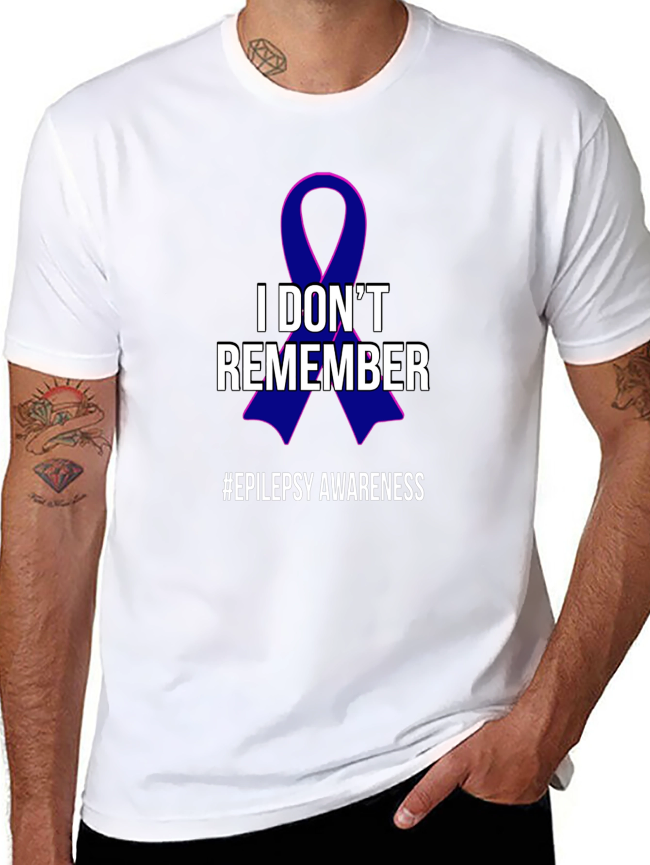 Epilepsy Awareness Ribbon T-Shirt