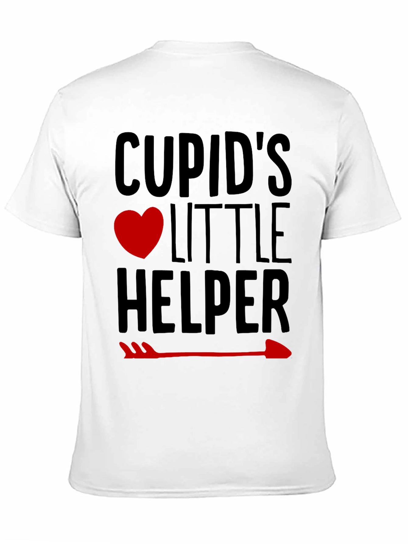 Cupids Little Helper Valentines Day T-Shirt
