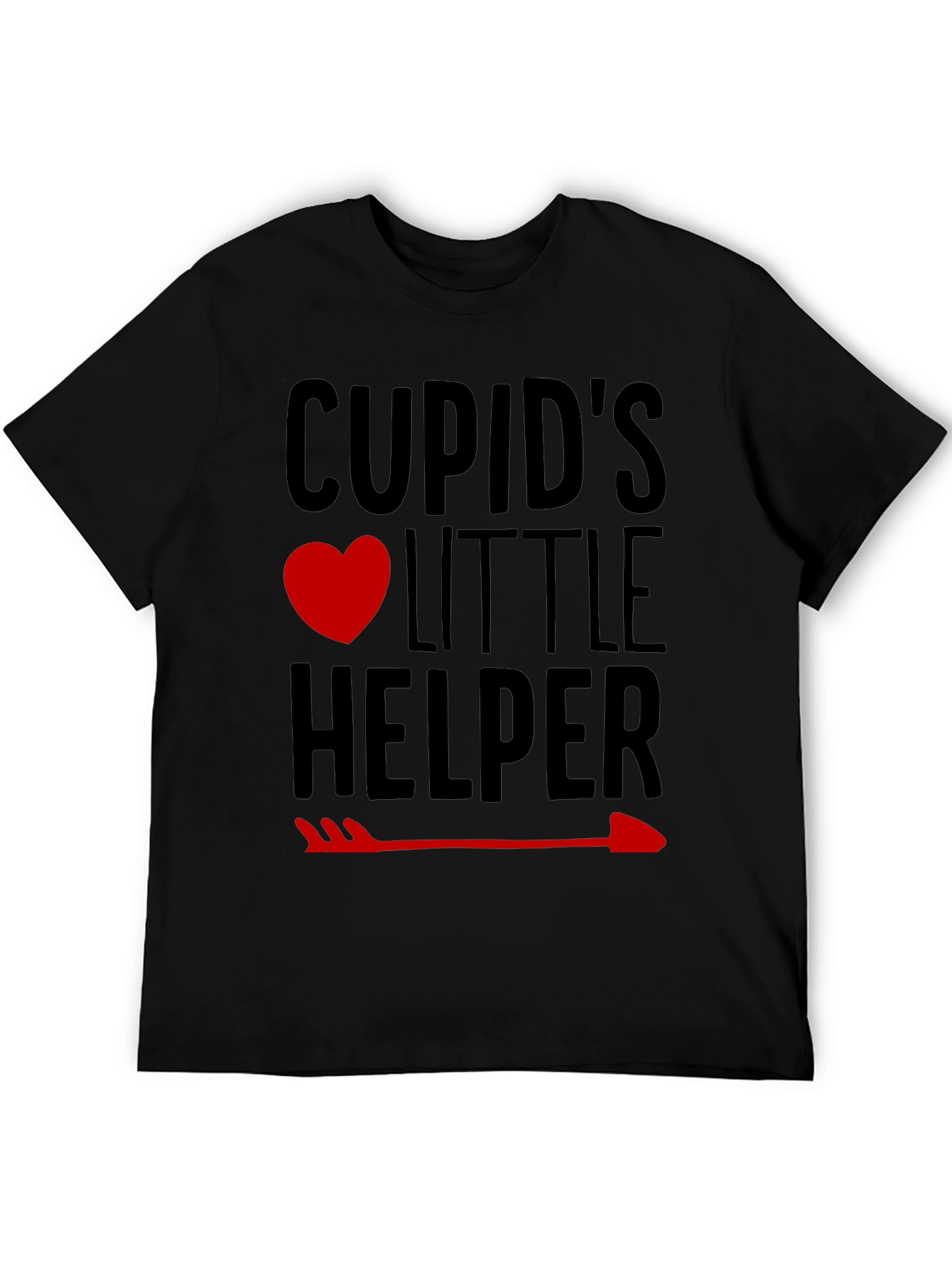 Cupids Little Helper Valentines Day T-Shirt