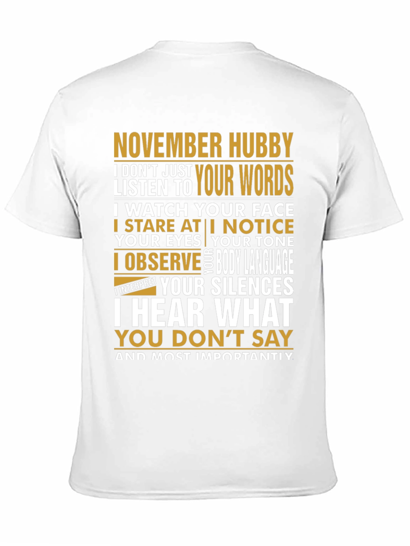 November Hubby T-Shirt