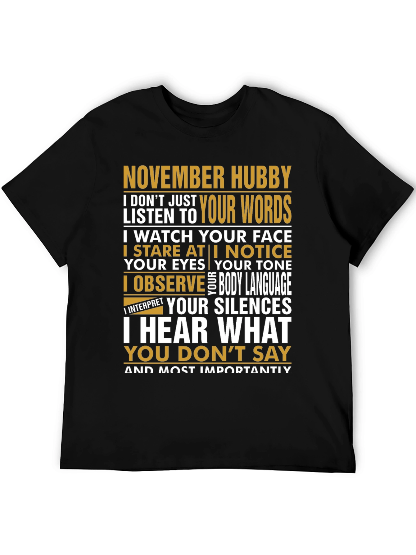 November Hubby T-Shirt