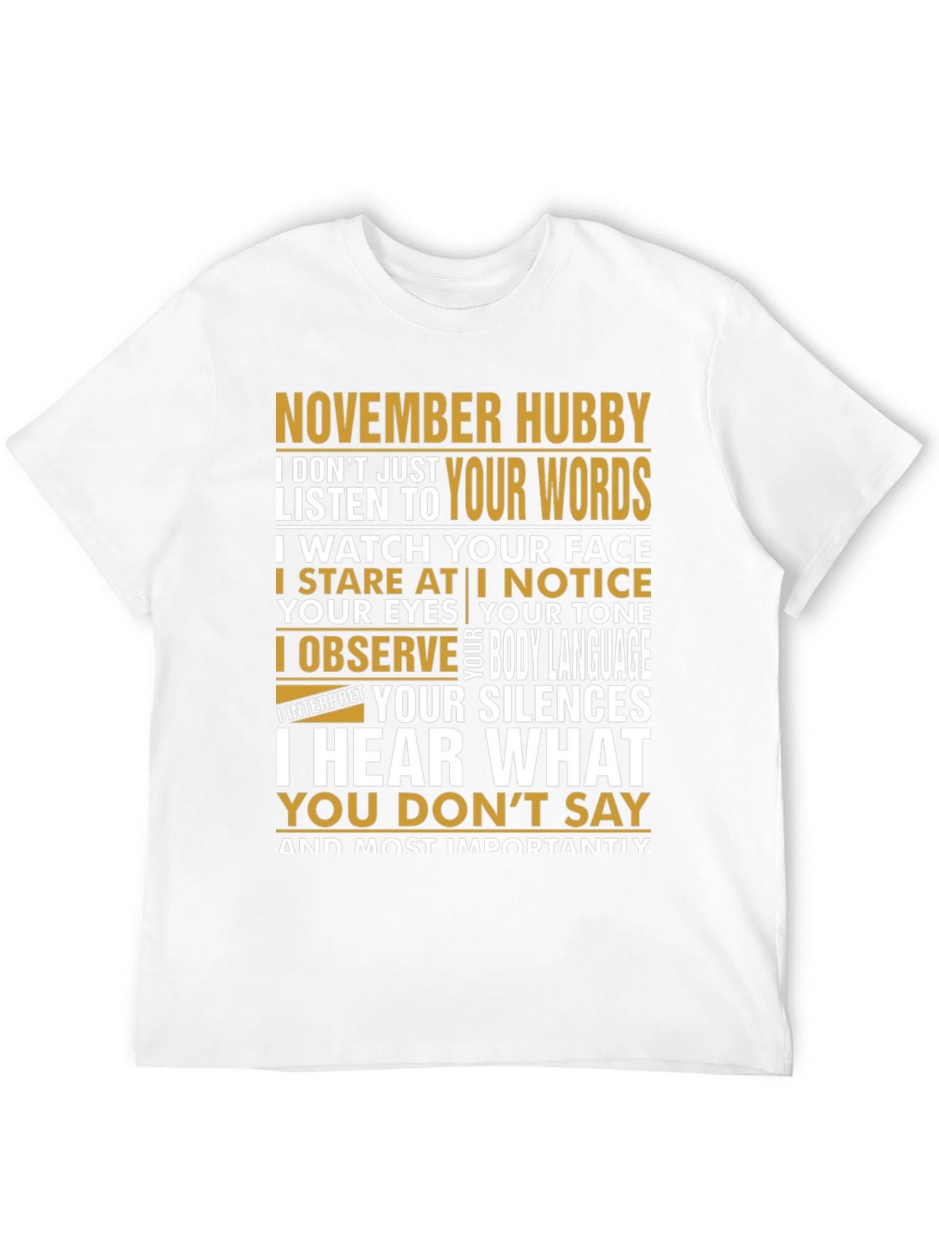 November Hubby T-Shirt