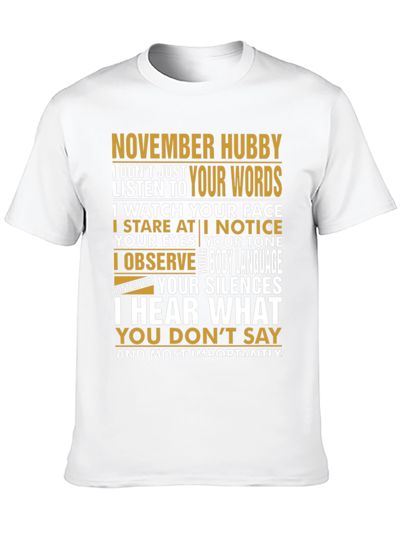 November Hubby T-Shirt