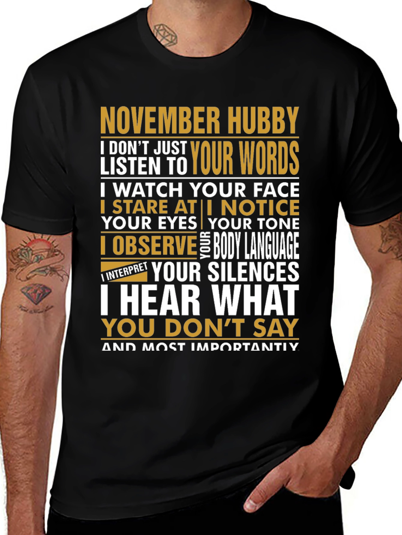 November Hubby T-Shirt