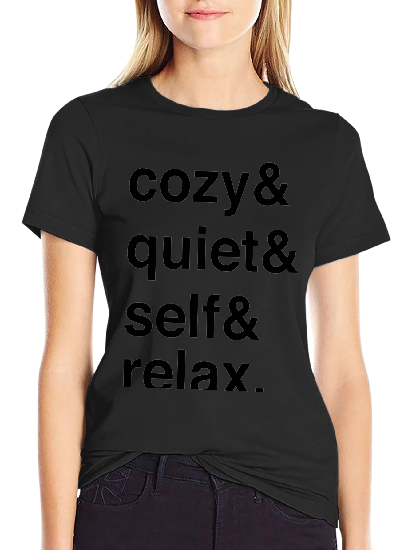 Cozy & Quiet Graphic Tee - Relax in Style