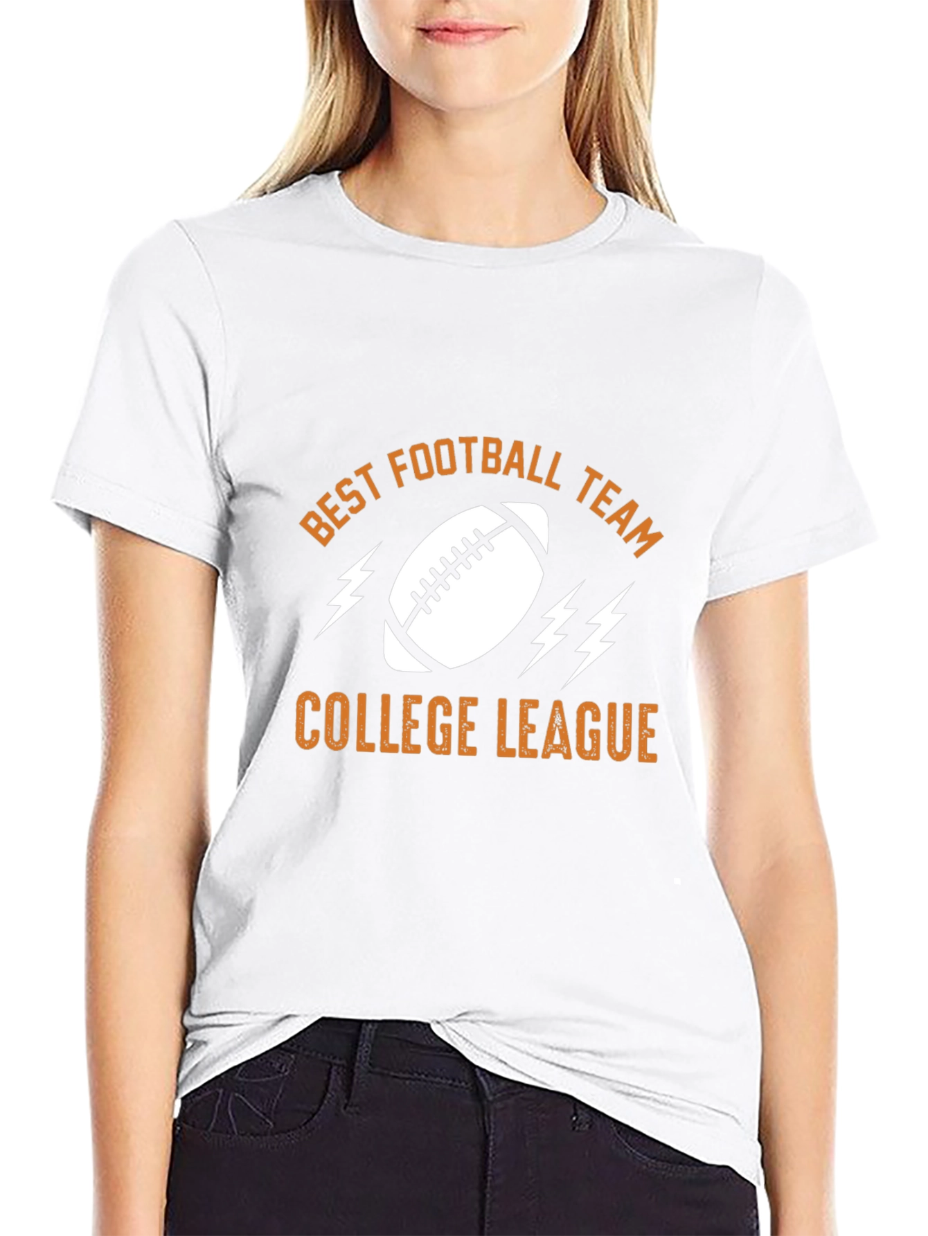 Best Football Team College League Graphic T-Shirt