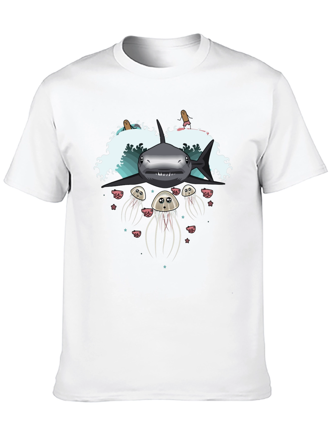 Shark & Jellyfish Graphic Tee