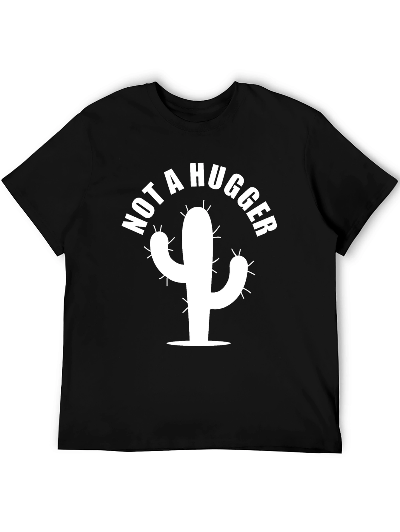 Not a Hugger Cactus Graphic Tee