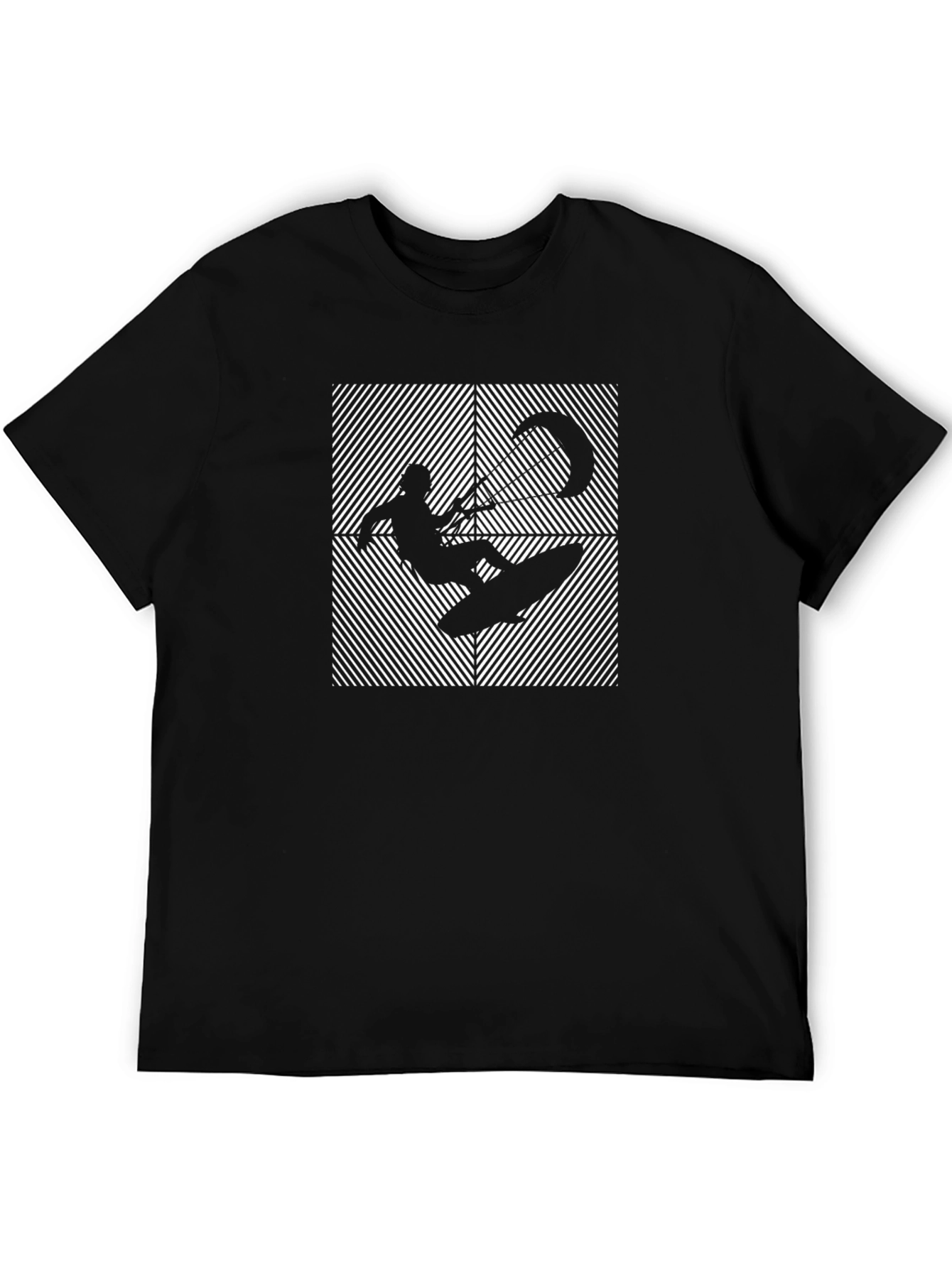 Kite Surfing Illusion Graphic Tee
