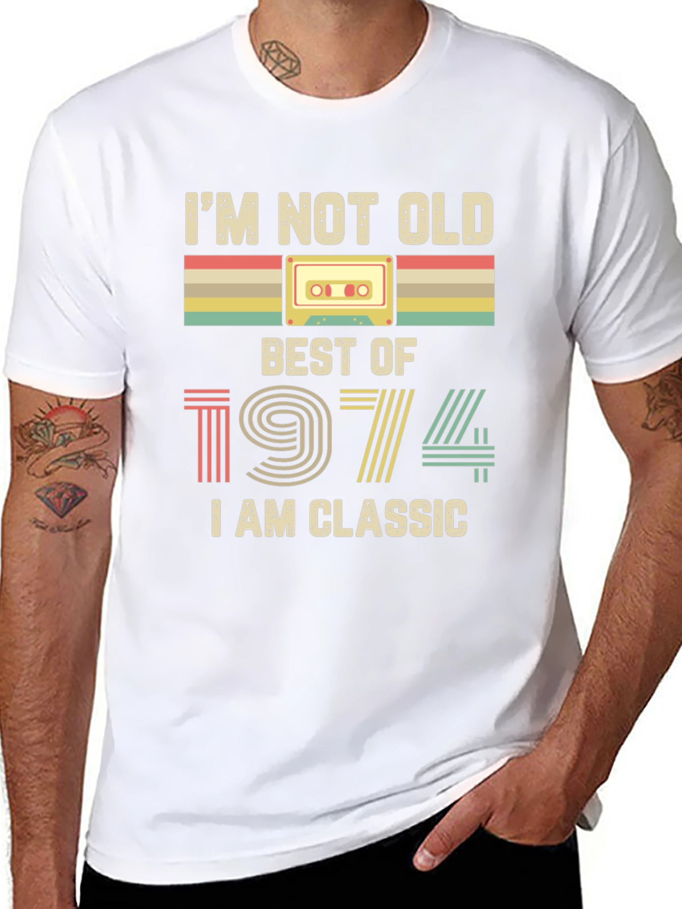 Im Not Old Best of 1974 Classic Tee