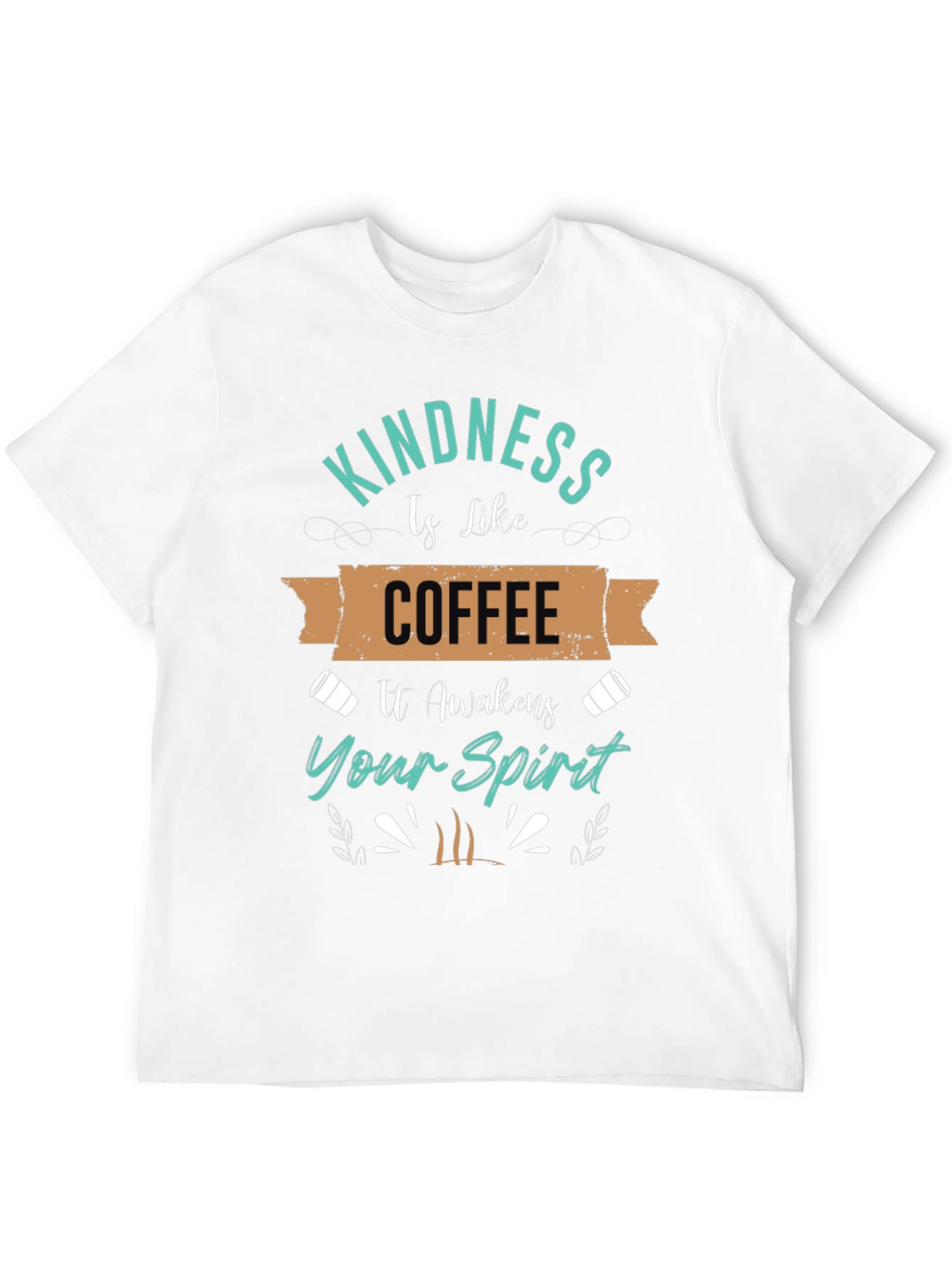 Kindness Coffee T-Shirt - Awaken Your Spirit