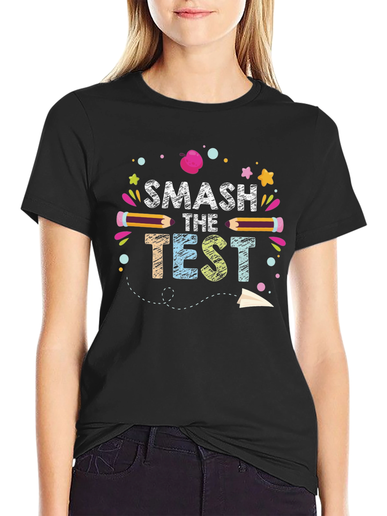 Smash the Test T-Shirt - Teacher Appreciation Tee