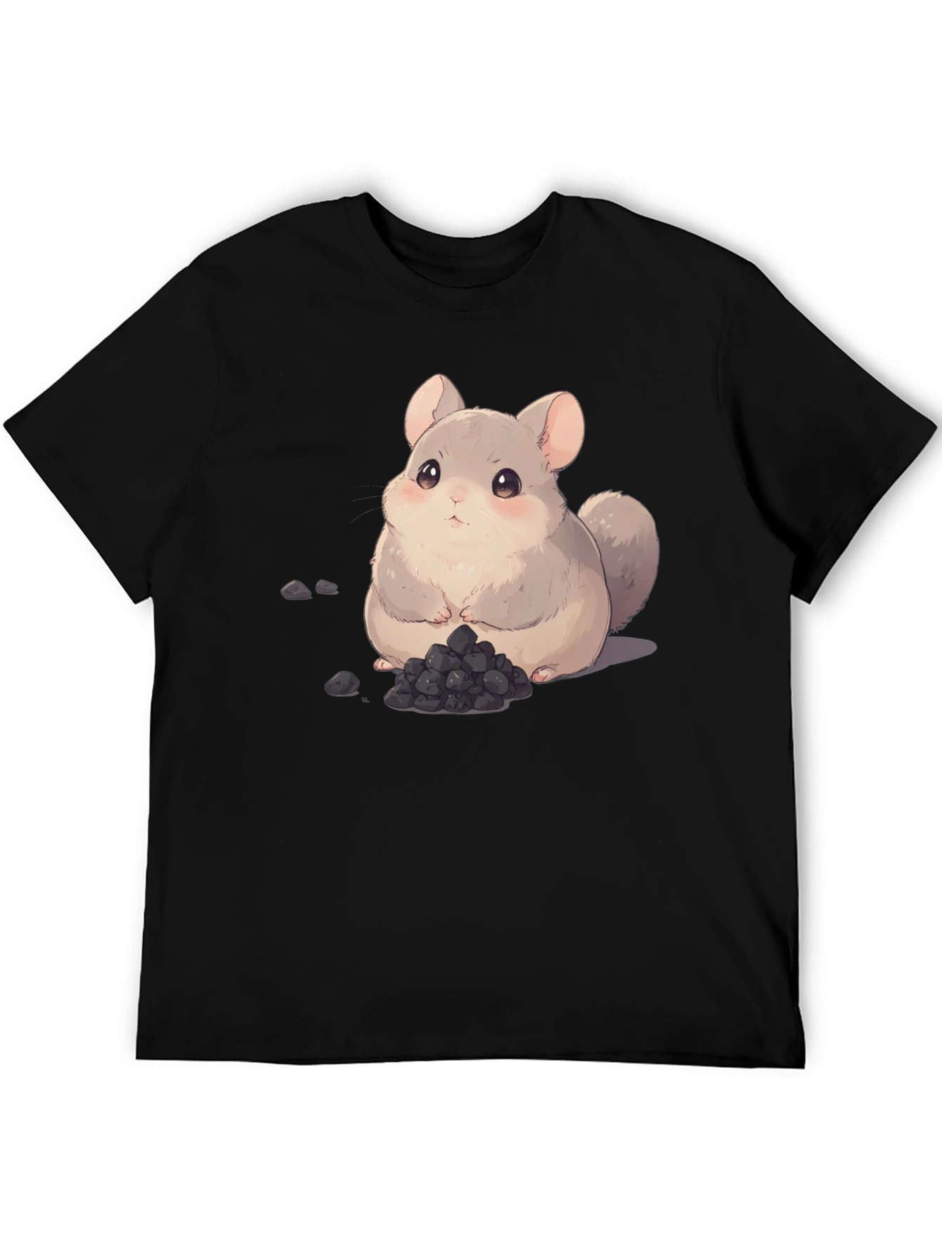 Cute Chinchilla Cartoon Graphic Tee