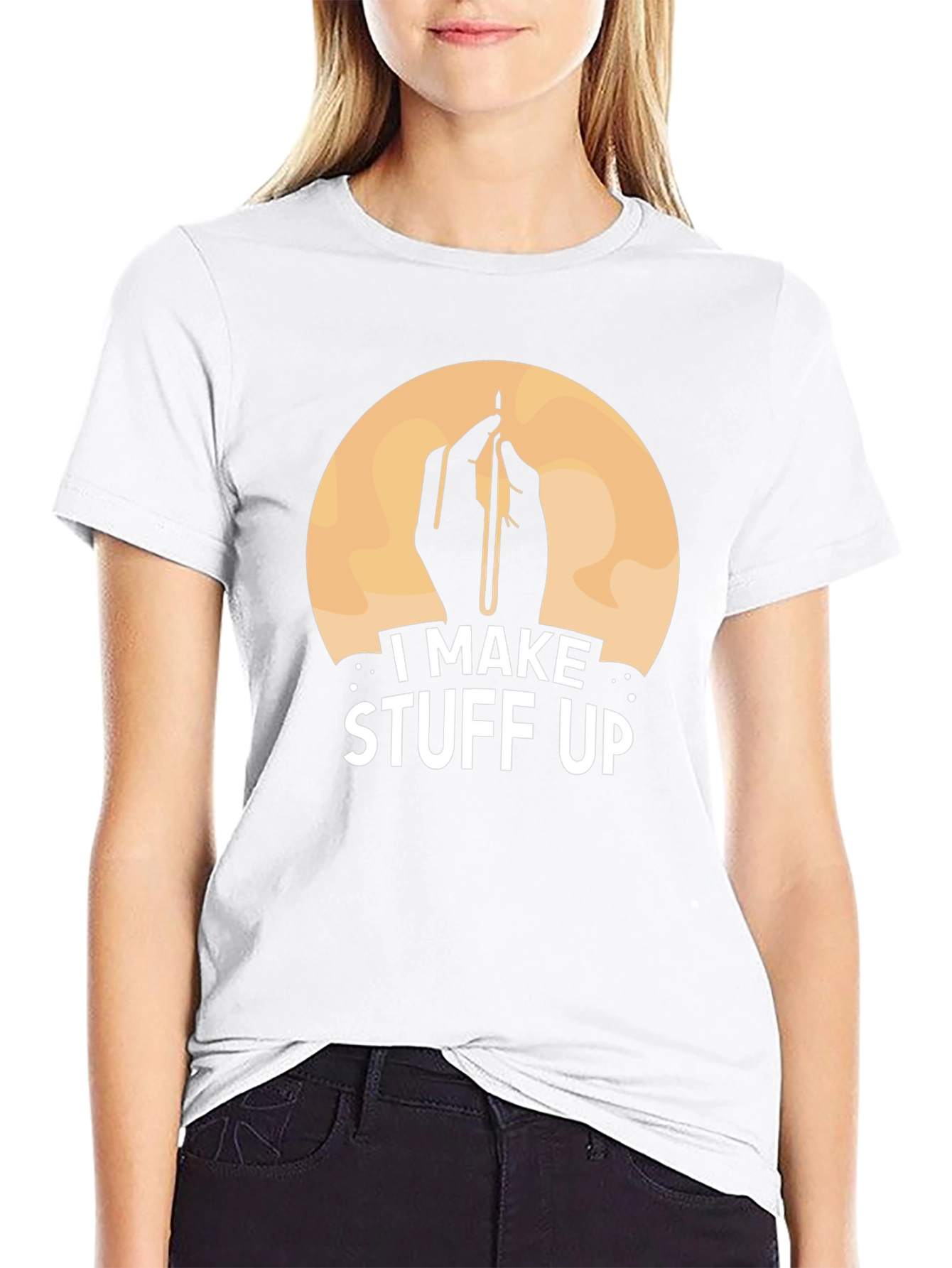 I Make Stuff Up T-Shirt - Funny Artist Tee