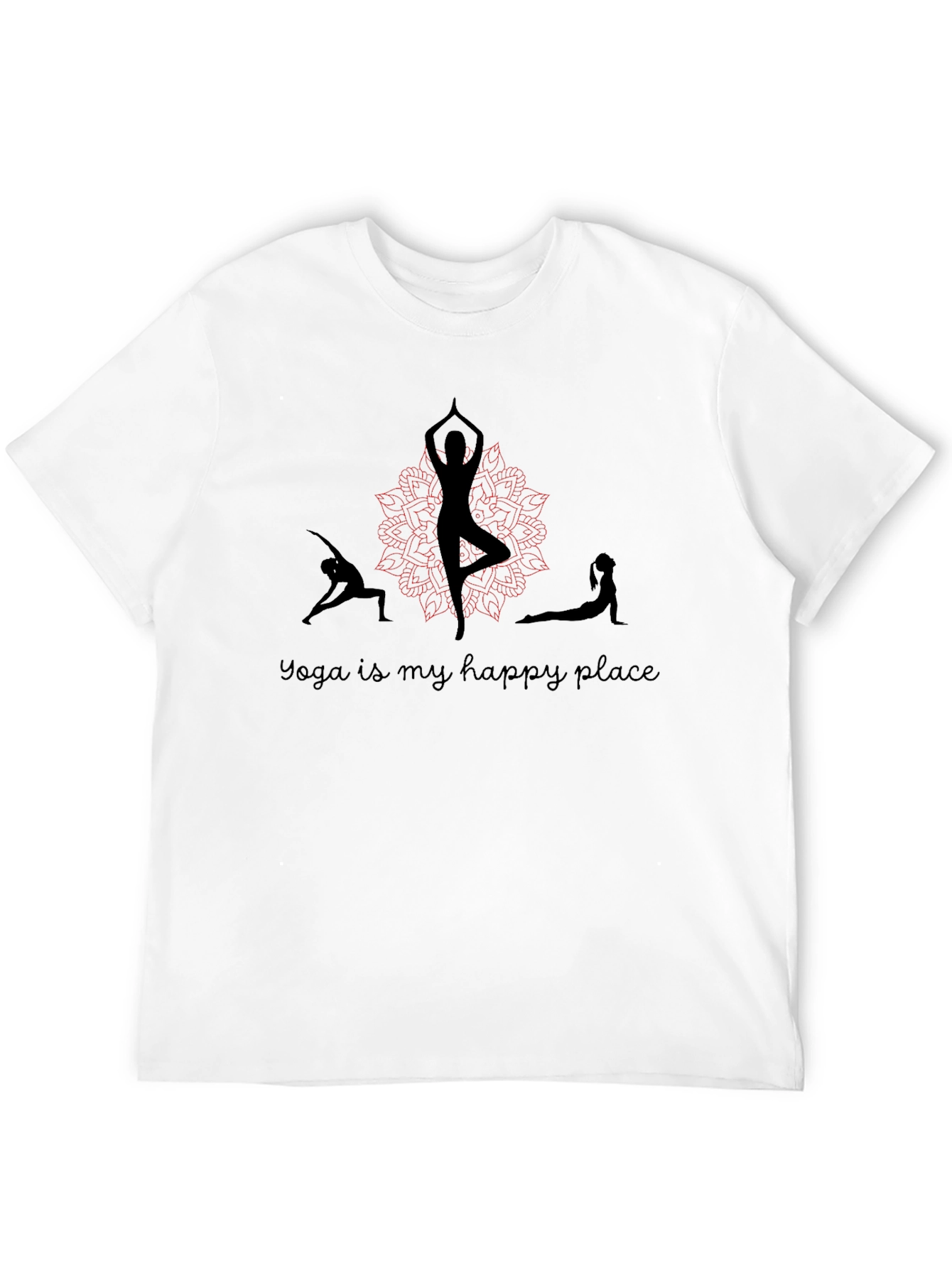 Yoga is My Happy Place Graphic Tee