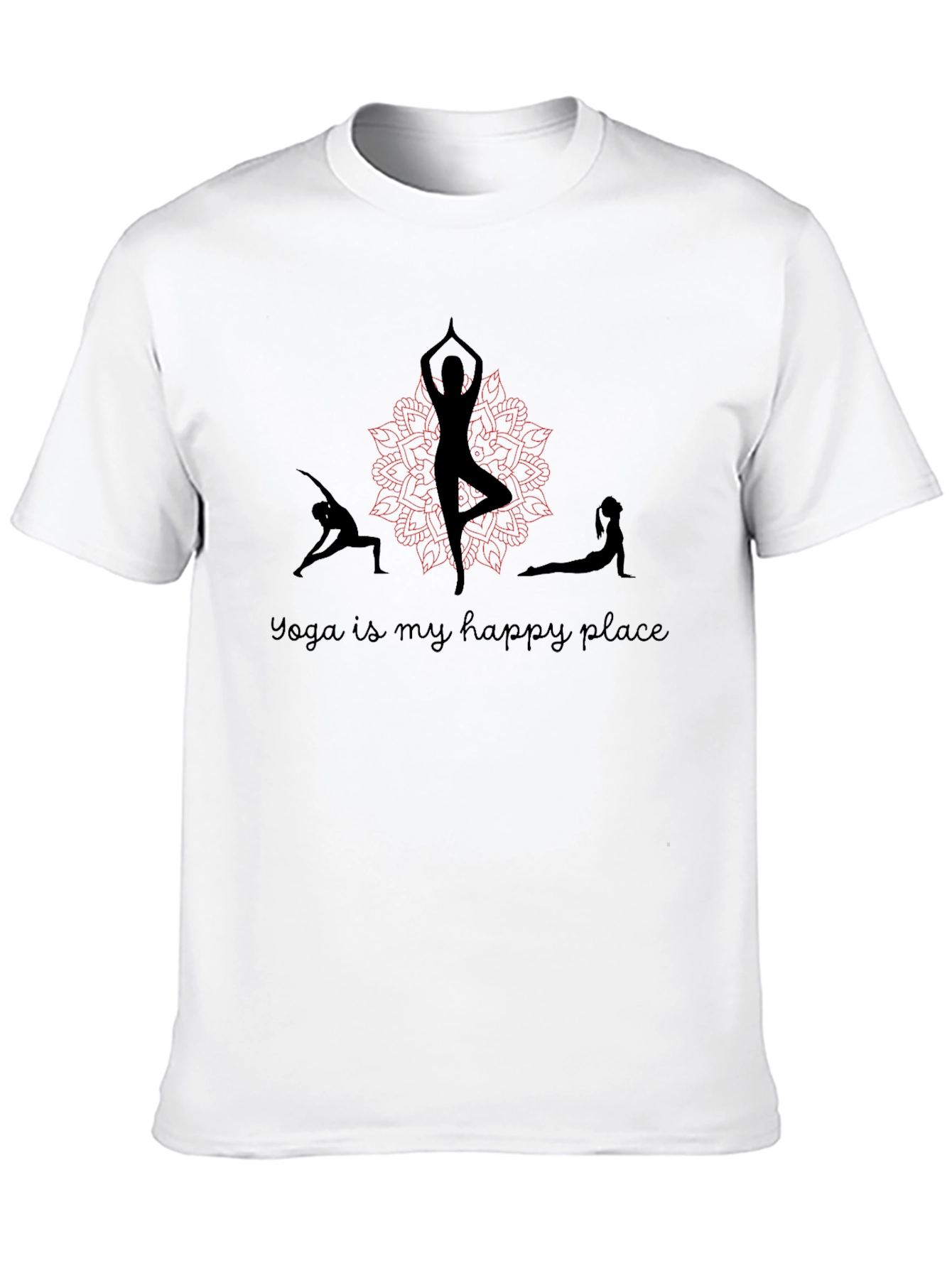 Yoga is My Happy Place Graphic Tee