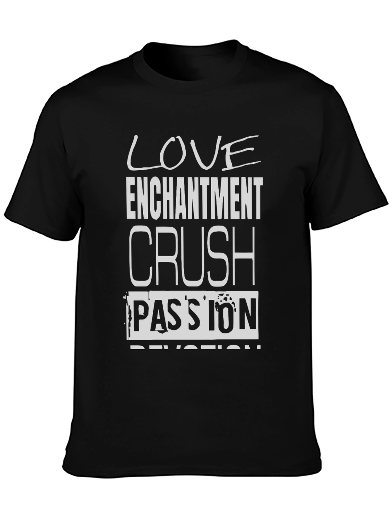 Love Enchantment Crush Graphic Tee - Stylish Mens T-Shirt