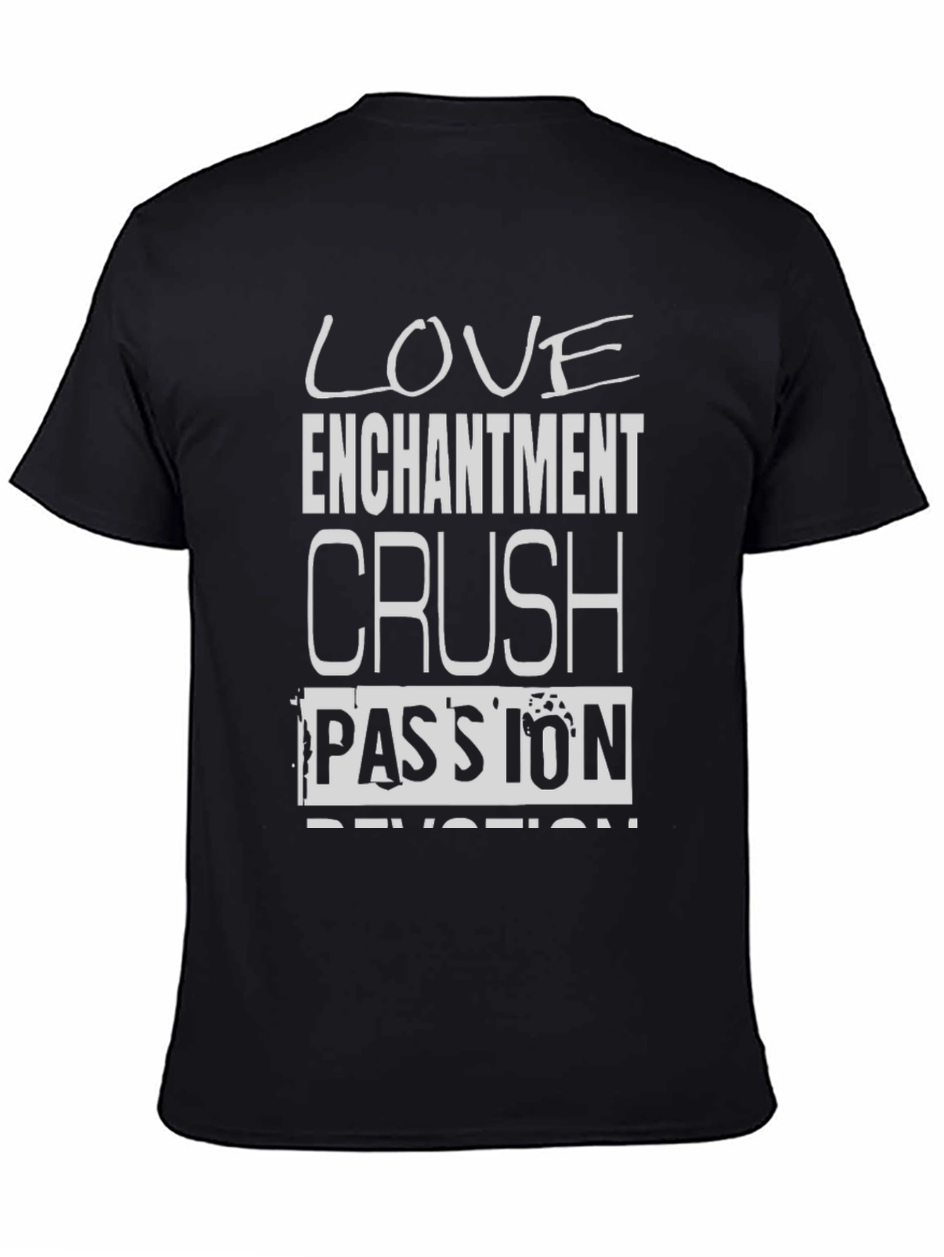 Love Enchantment Crush Graphic Tee - Stylish Mens T-Shirt