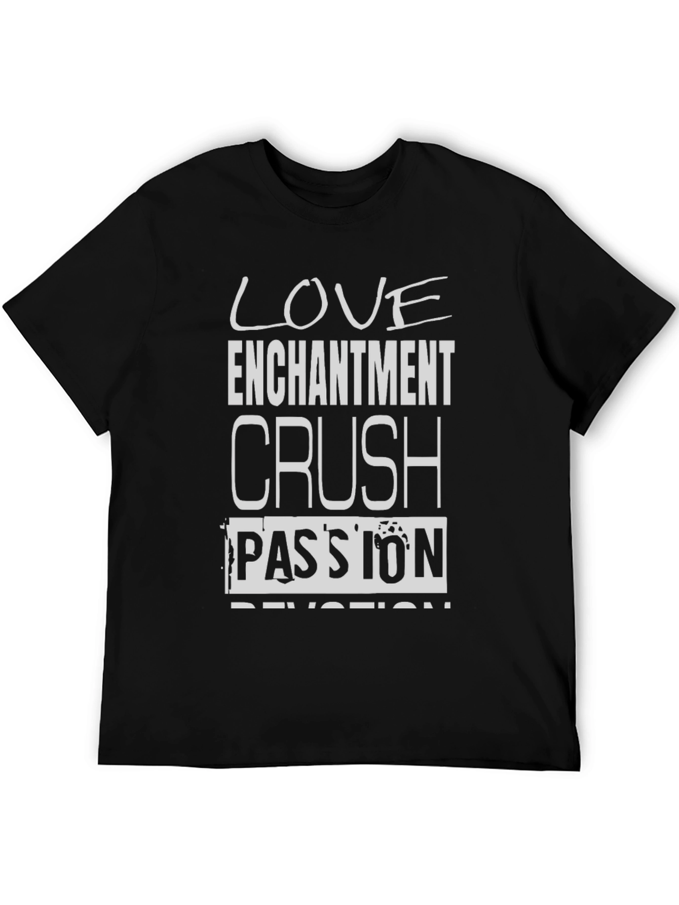 Love Enchantment Crush Graphic Tee - Stylish Mens T-Shirt