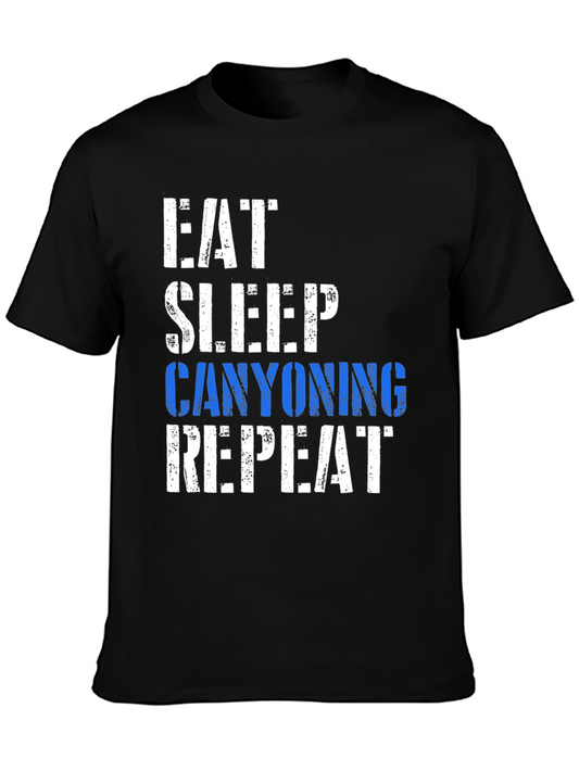 Eat Sleep Canyoning Repeat T-Shirt