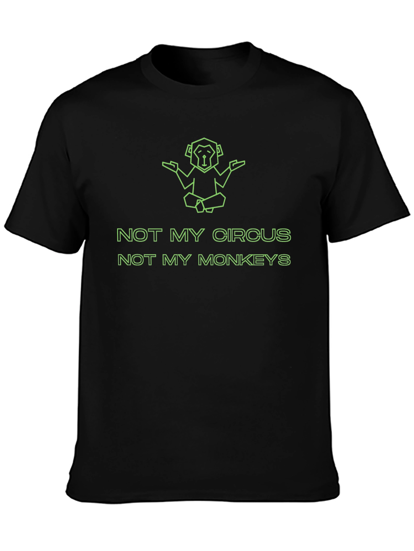Not My Circus Not My Monkeys Graphic Tee