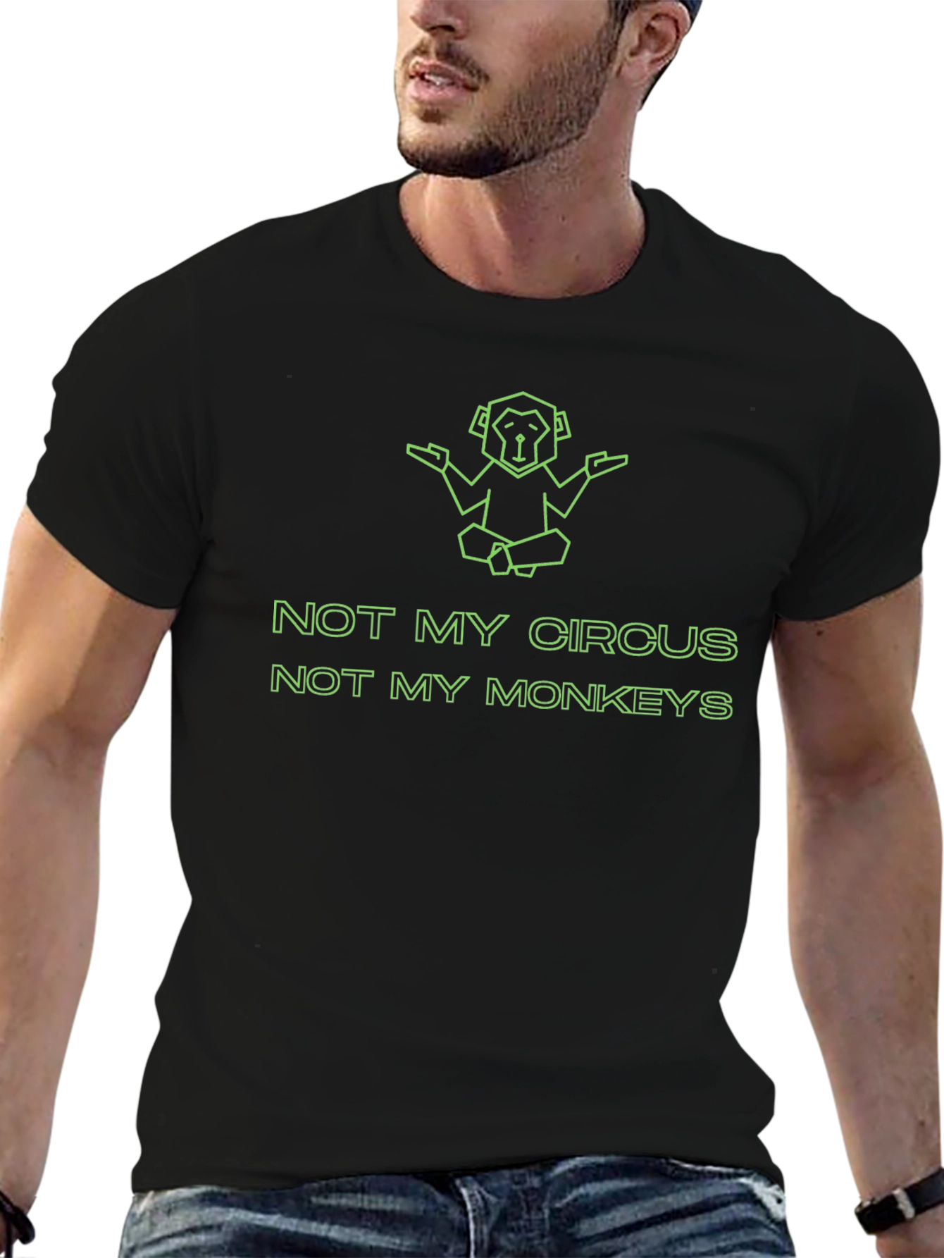 Not My Circus Not My Monkeys Graphic Tee