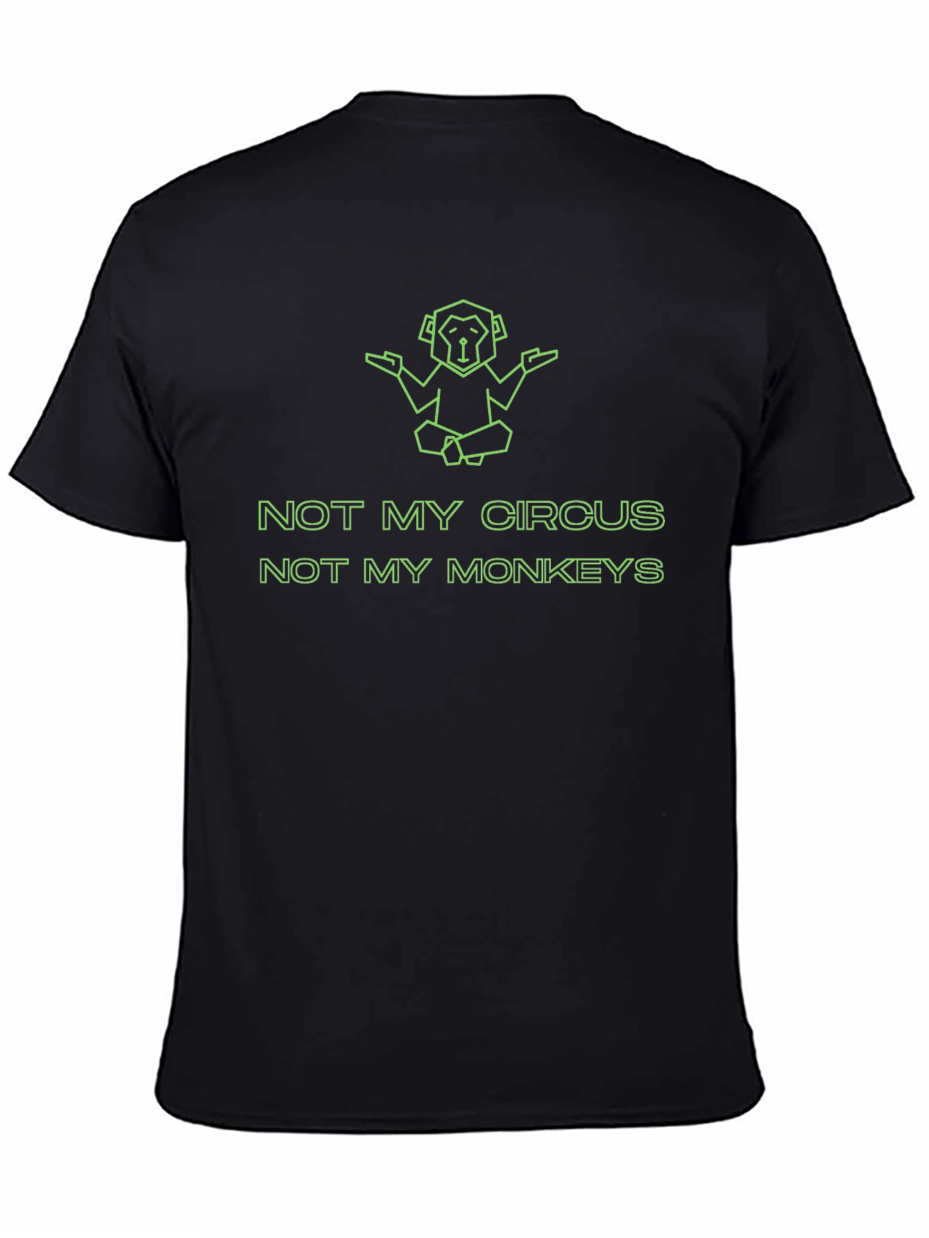 Not My Circus Not My Monkeys Graphic Tee