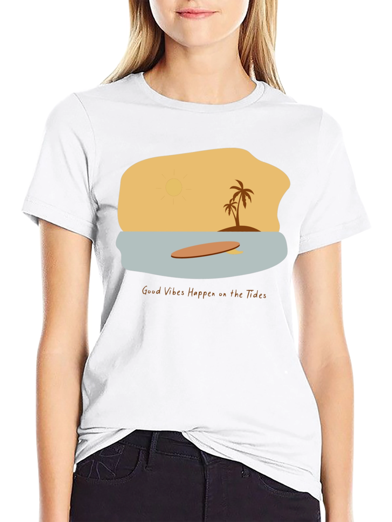 Vibes on the Tides Surf Tee