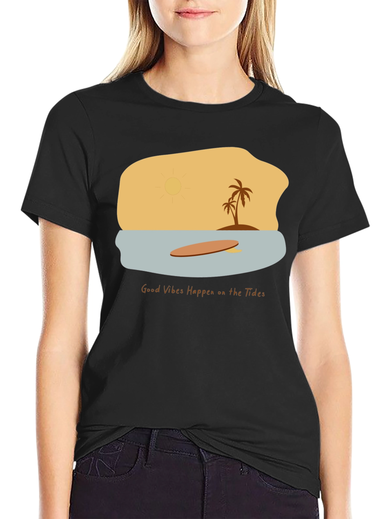 Vibes on the Tides Surf Tee