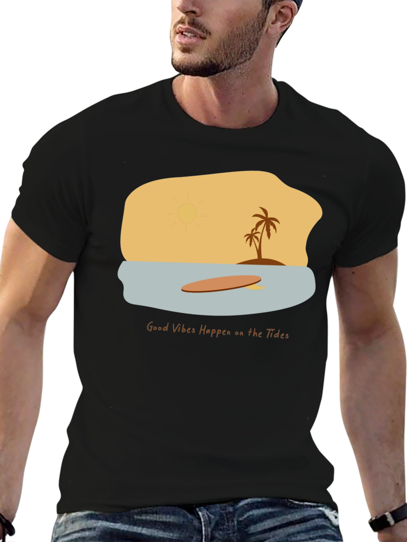 Vibes on the Tides Surf Tee