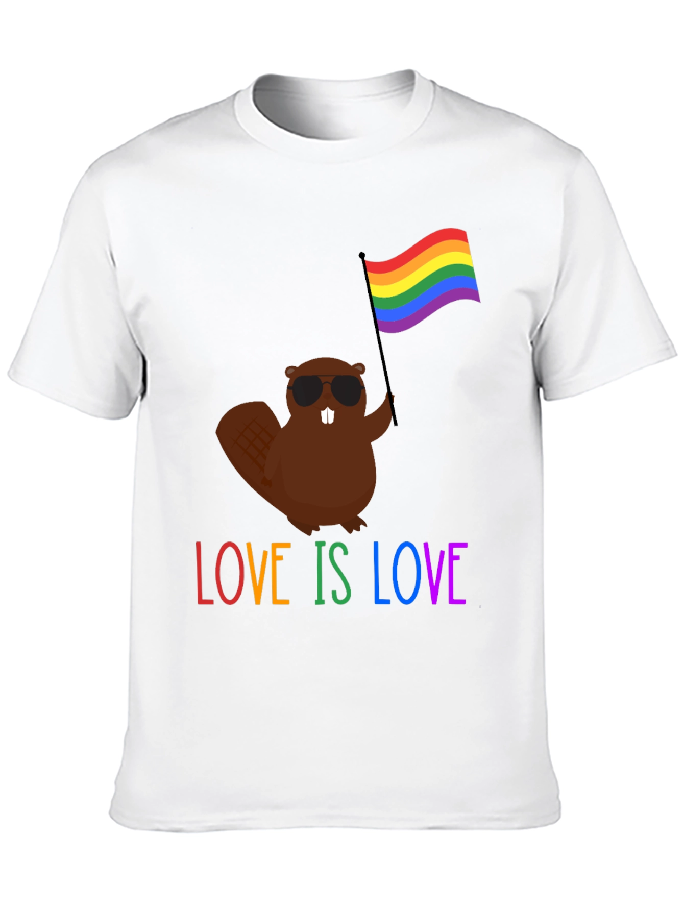 Love is Love Beaver Pride T-Shirt