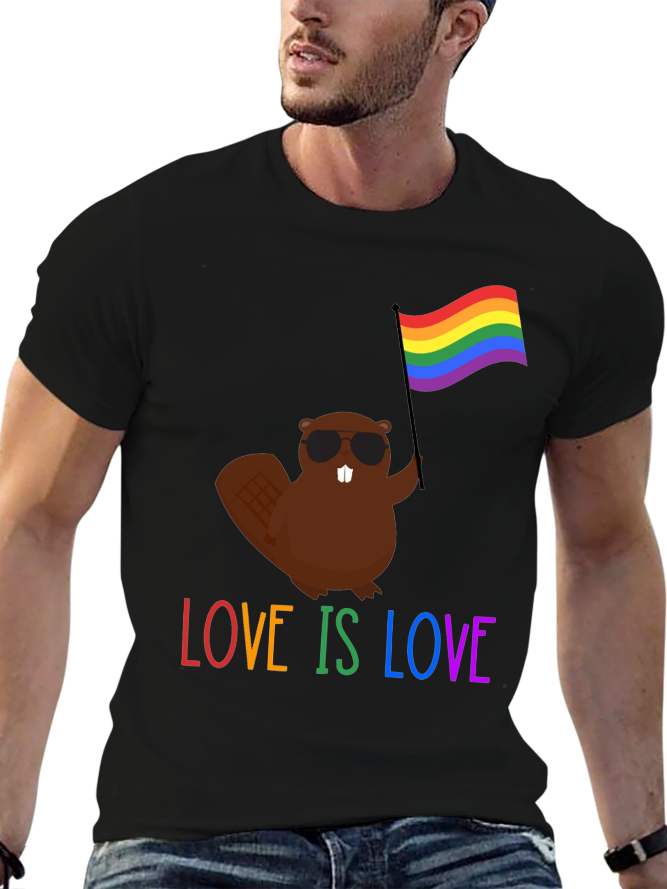 Love is Love Beaver Pride T-Shirt