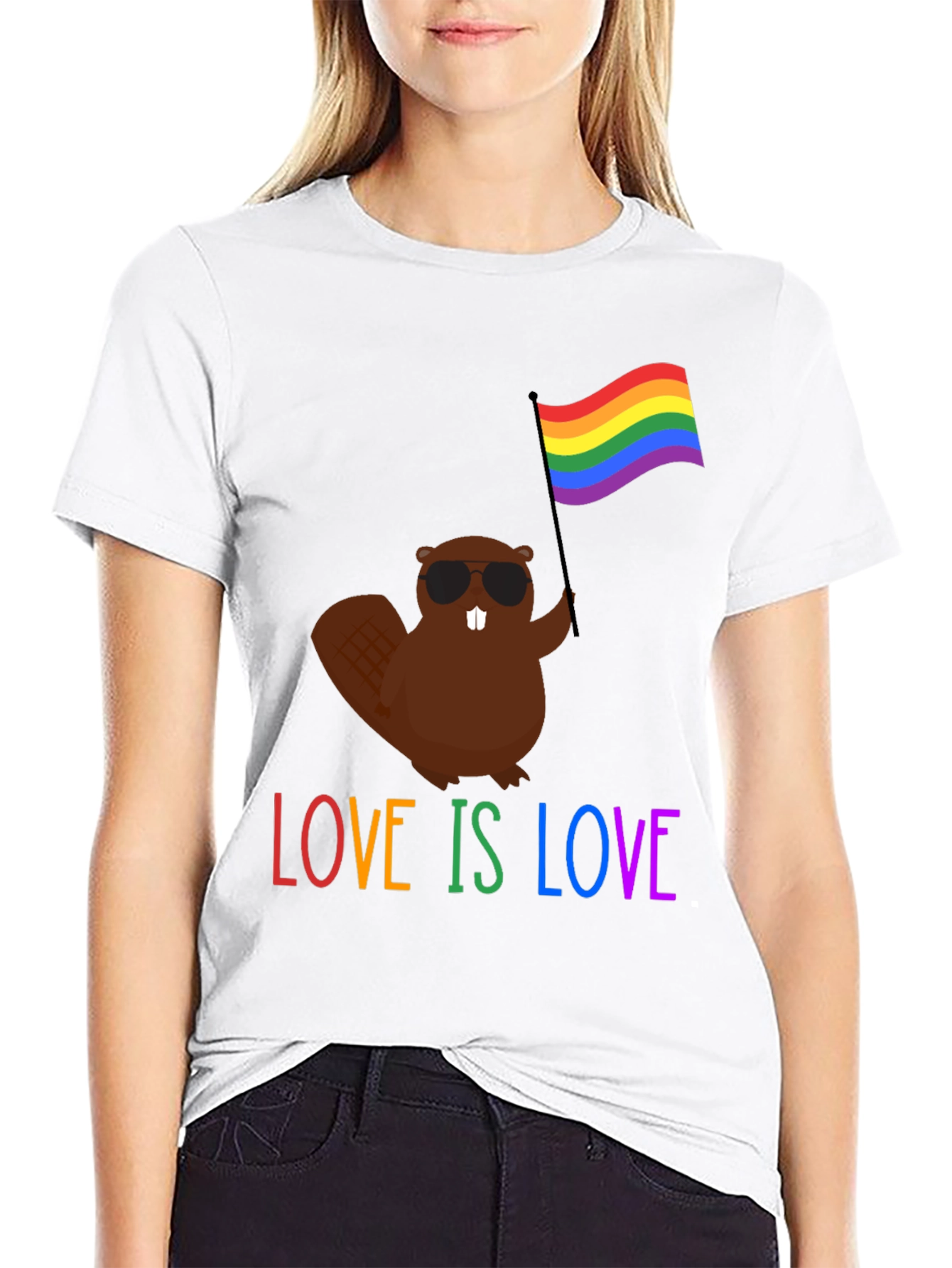 Love is Love Beaver Pride T-Shirt