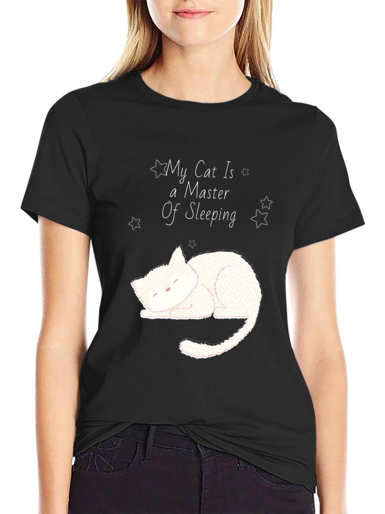 My Cat Is A Master Of Sleeping T-Shirt