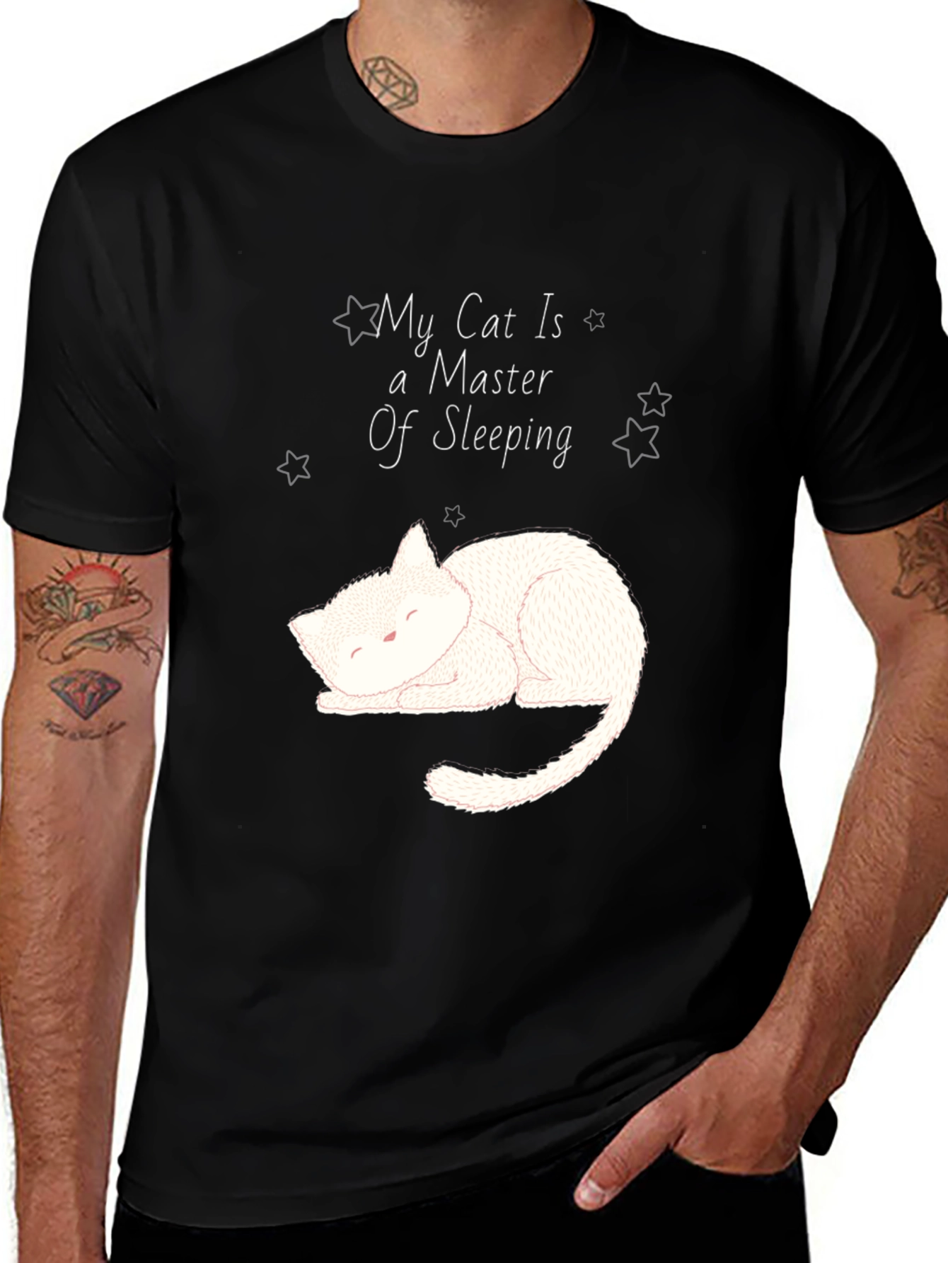 My Cat Is A Master Of Sleeping T-Shirt