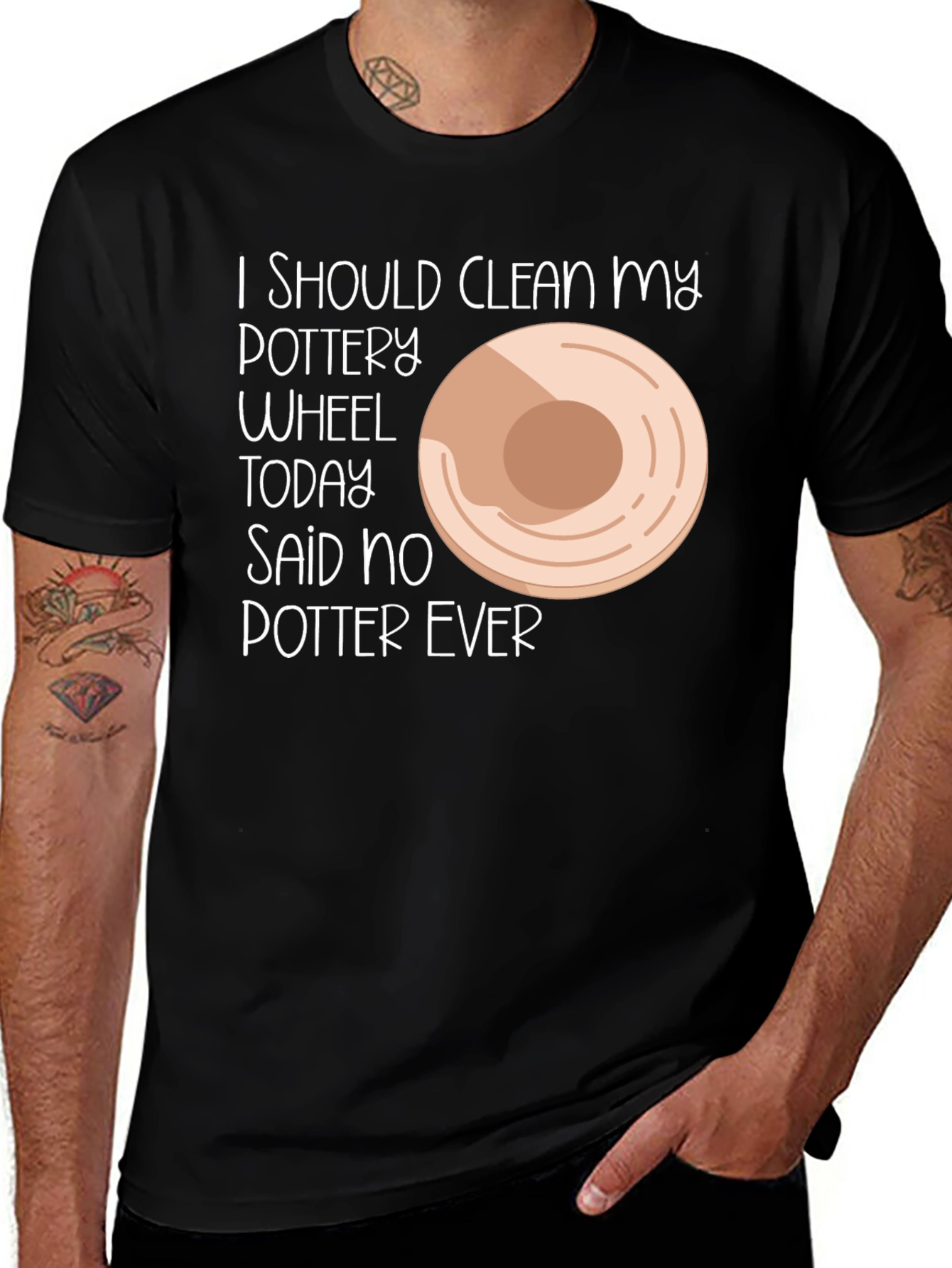Pottery Wheel T-Shirt - Funny Potter Gift