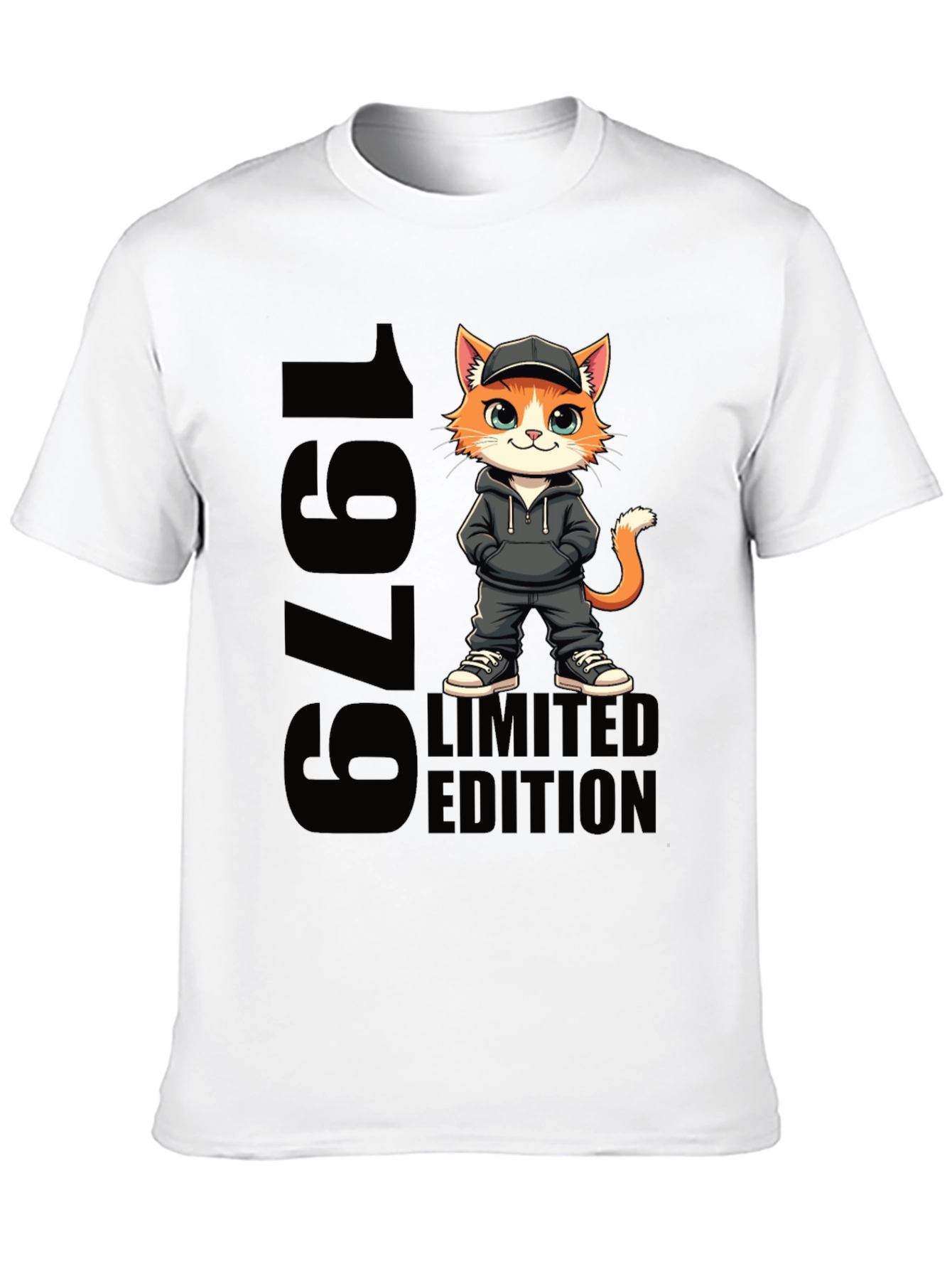 1979 Limited Edition Cat Graphic Tee