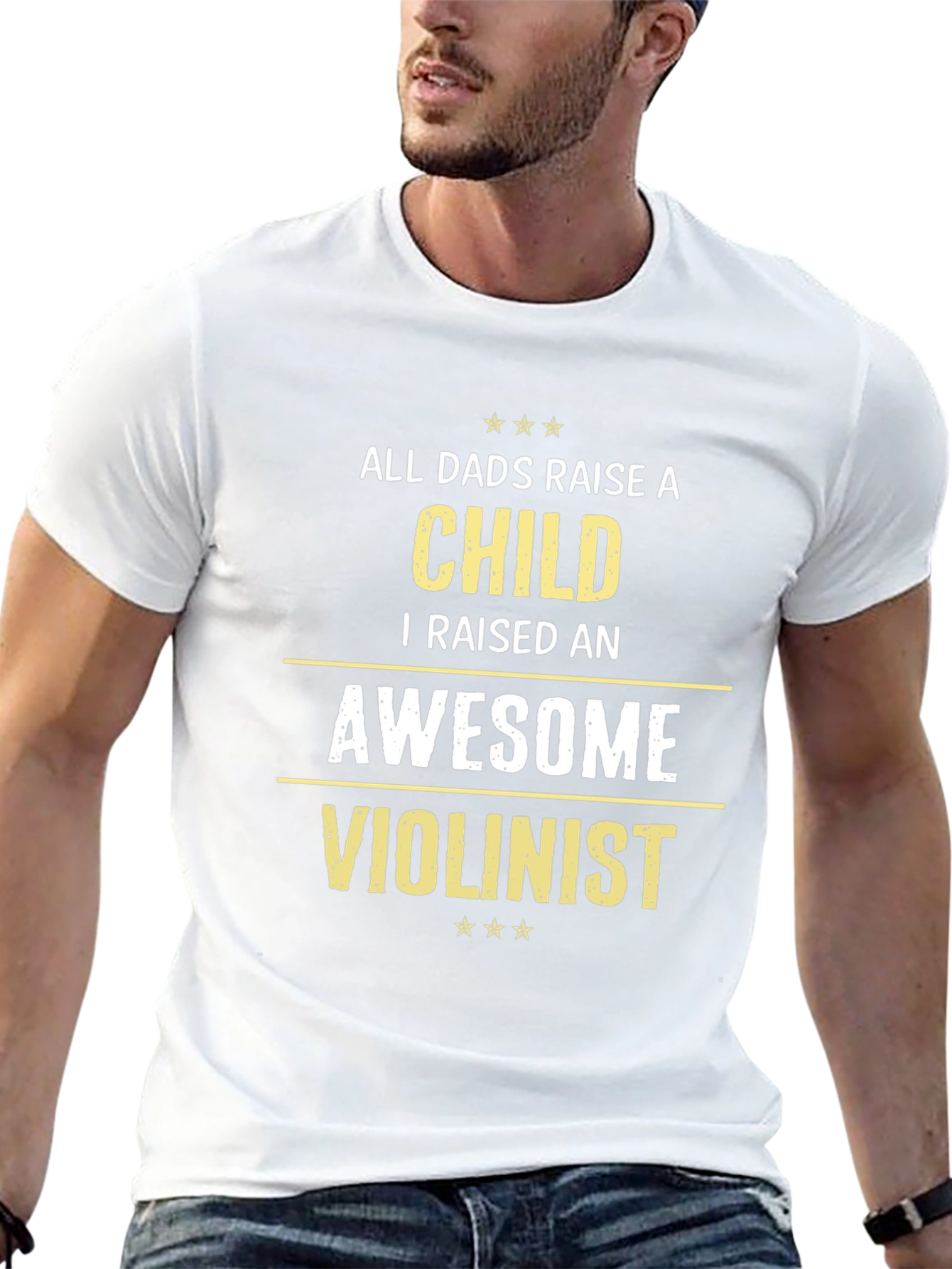 Awesome Violinist Dad T-Shirt