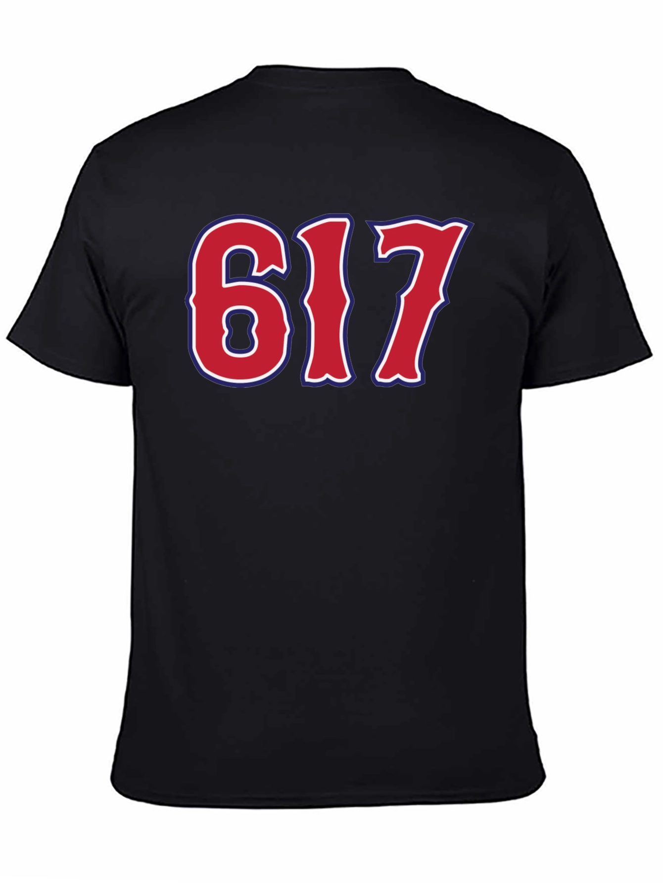 617 Boston Area Code Graphic Tee